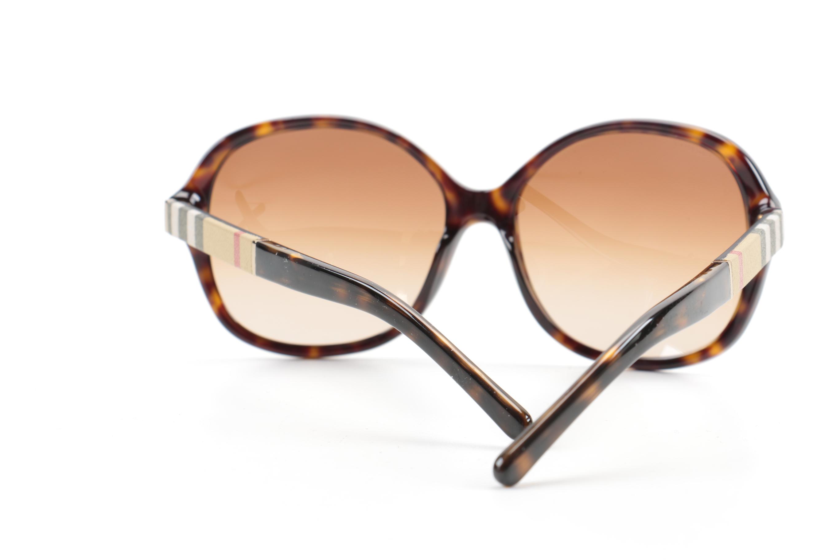 Burberry Faux Tortoise Sunglasses