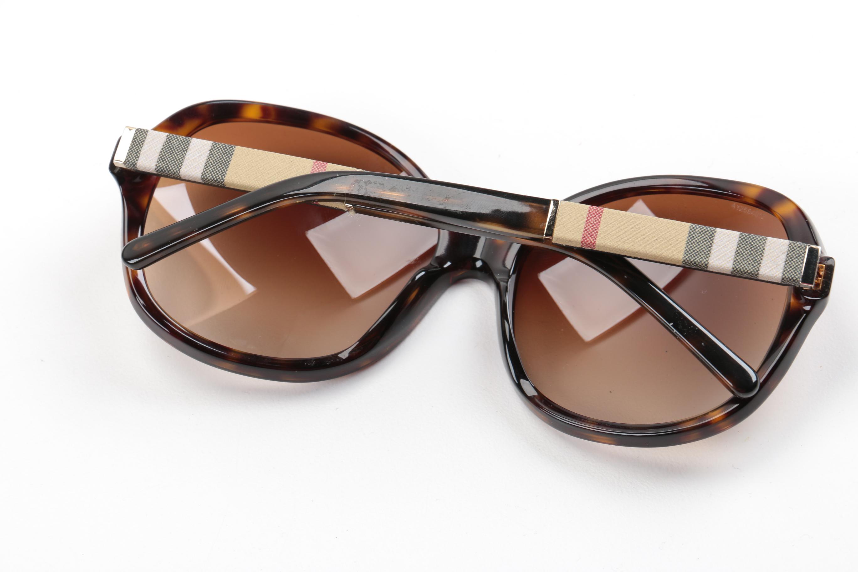 Burberry Faux Tortoise Sunglasses
