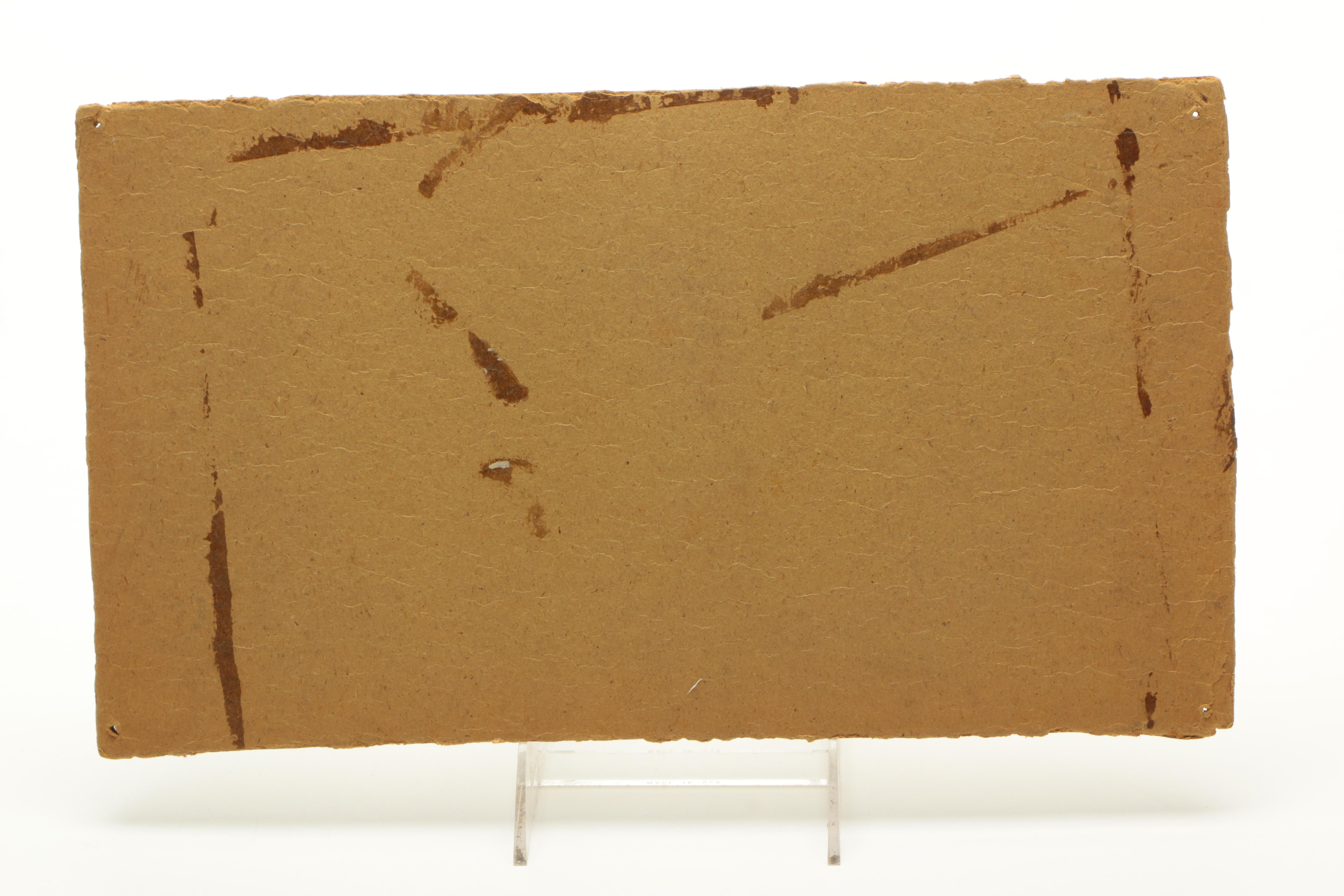 Signed Original 1888 Fantastical Graphite Drawing on Paper of Monsters