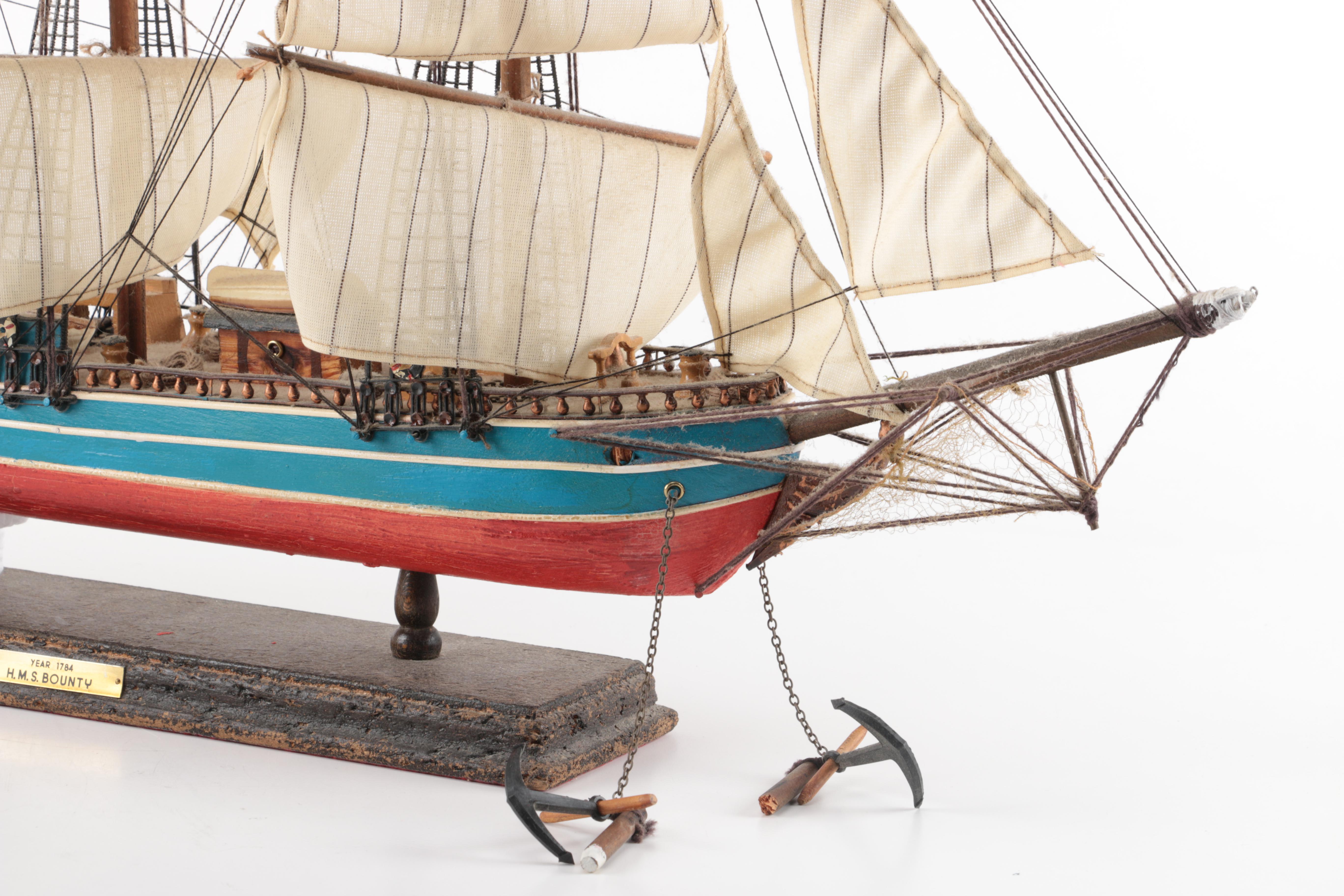 H.M.S. Bounty Model Ship