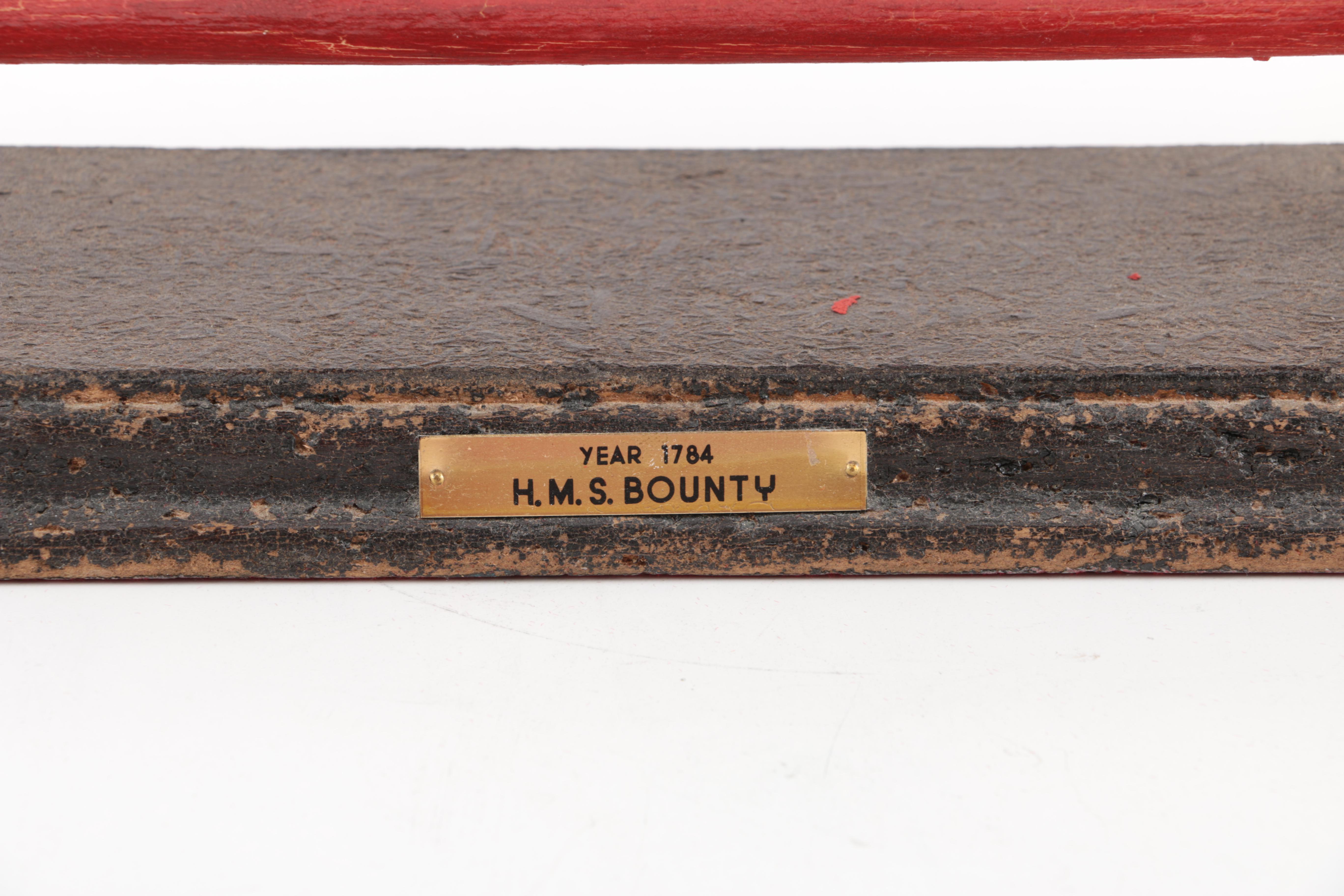 H.M.S. Bounty Model Ship