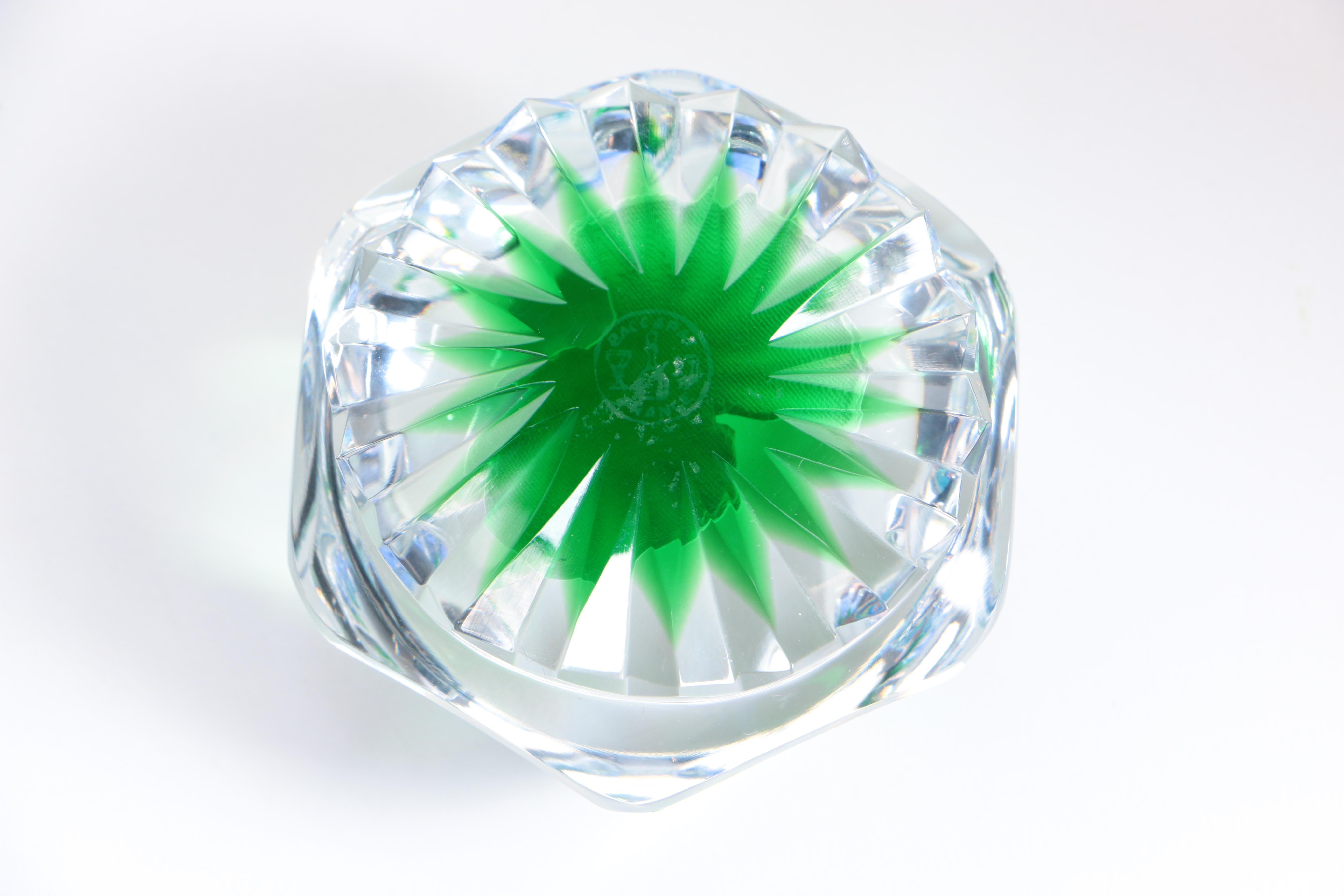 Baccarat Crystal Andrew Jackson Sulphide and Turtle Paperweights