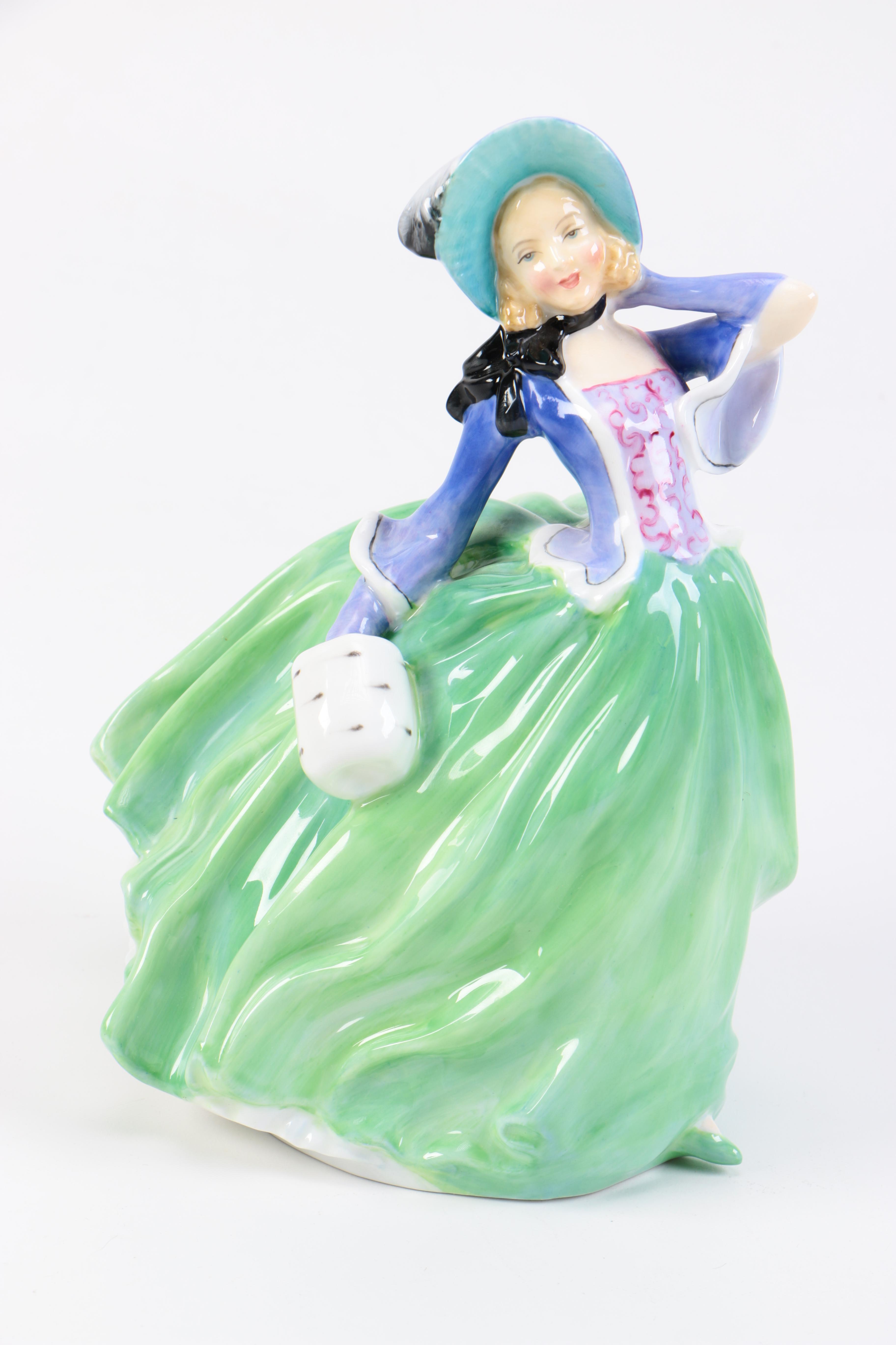 Royal Doulton Porcelain  "Autumn Breezes" and "Lavinia"