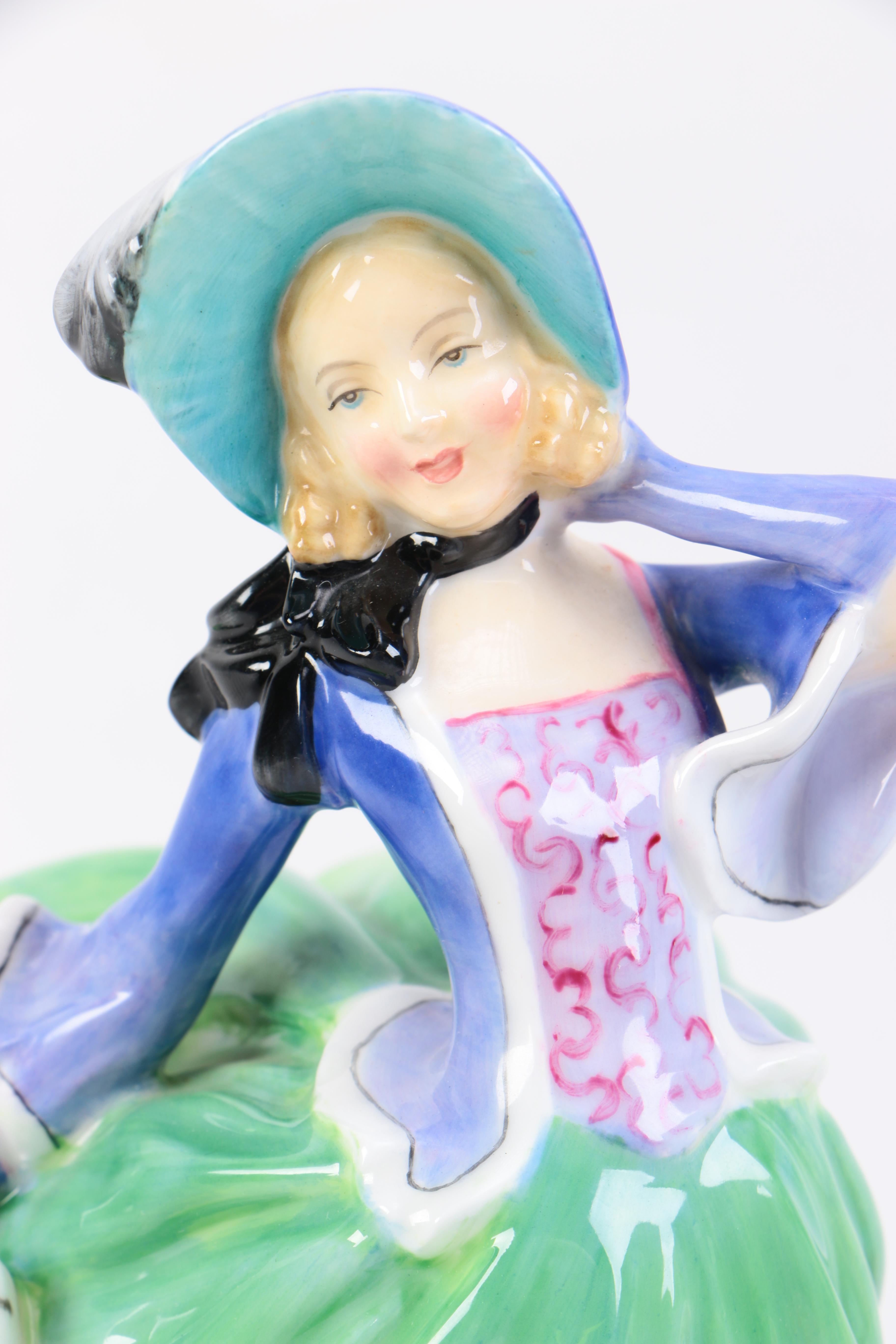 Royal Doulton Porcelain  "Autumn Breezes" and "Lavinia"