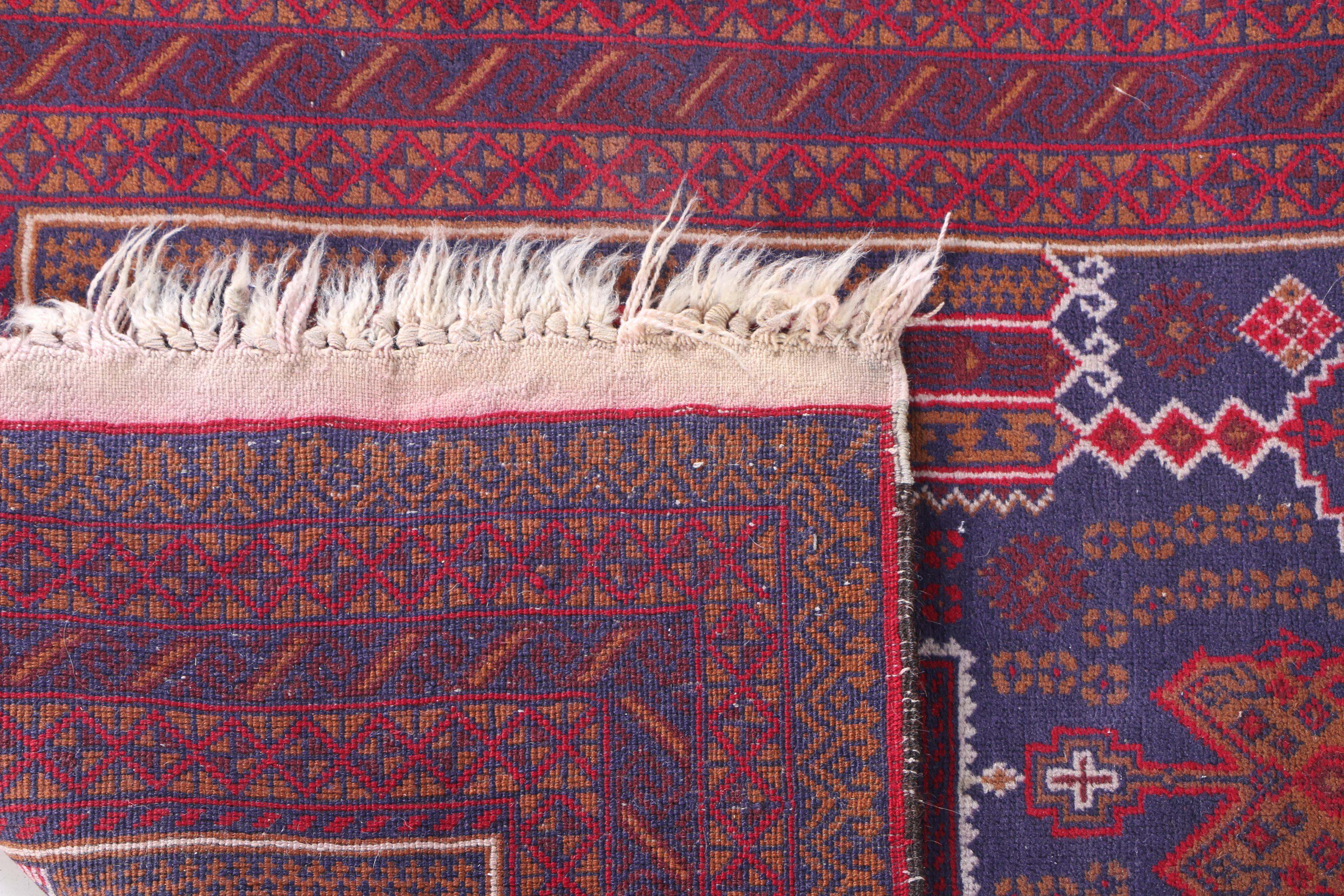 Hand-Knotted Turkish Yagçibedir Prayer Rug