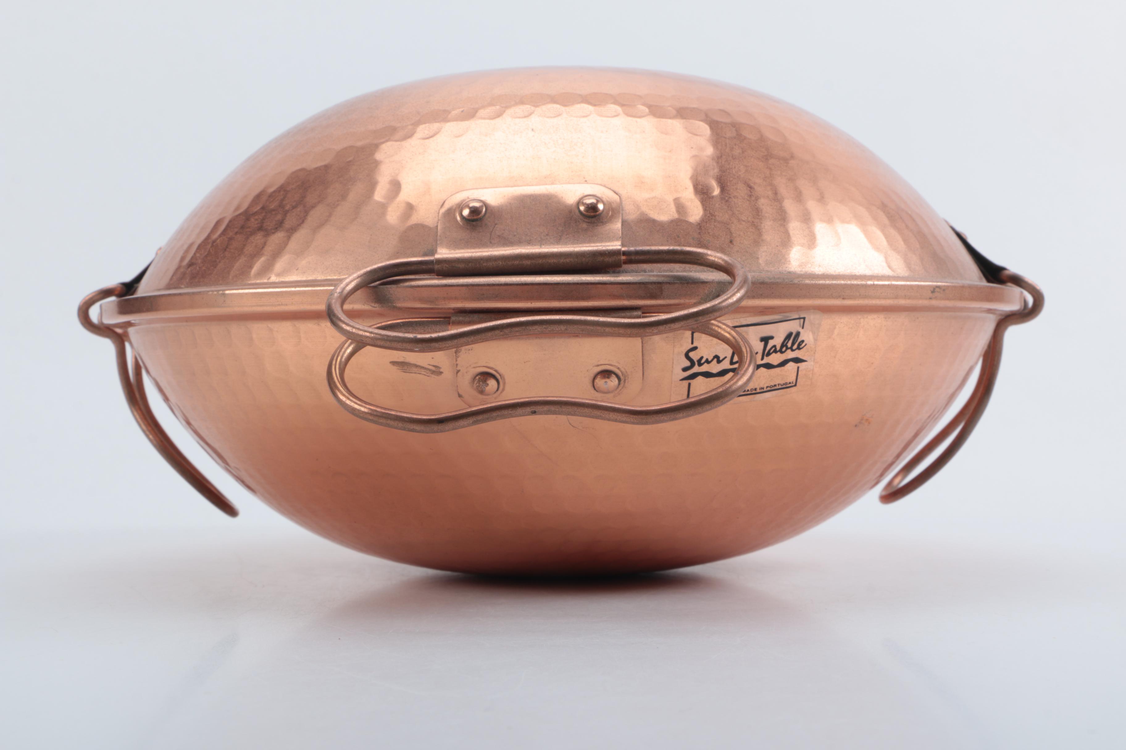 Copper Cataplana and Cookware Williams-Sonoma.