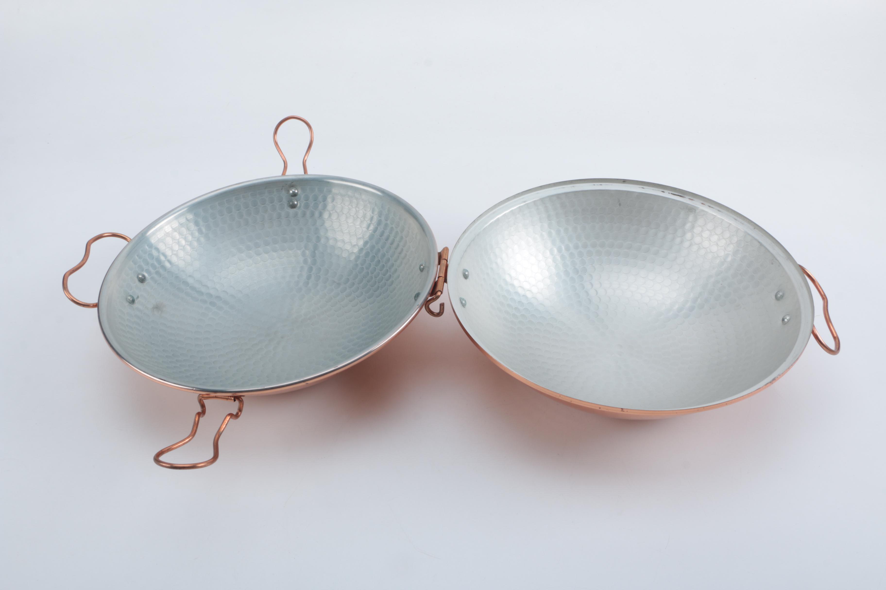 Copper Cataplana and Cookware Williams-Sonoma.