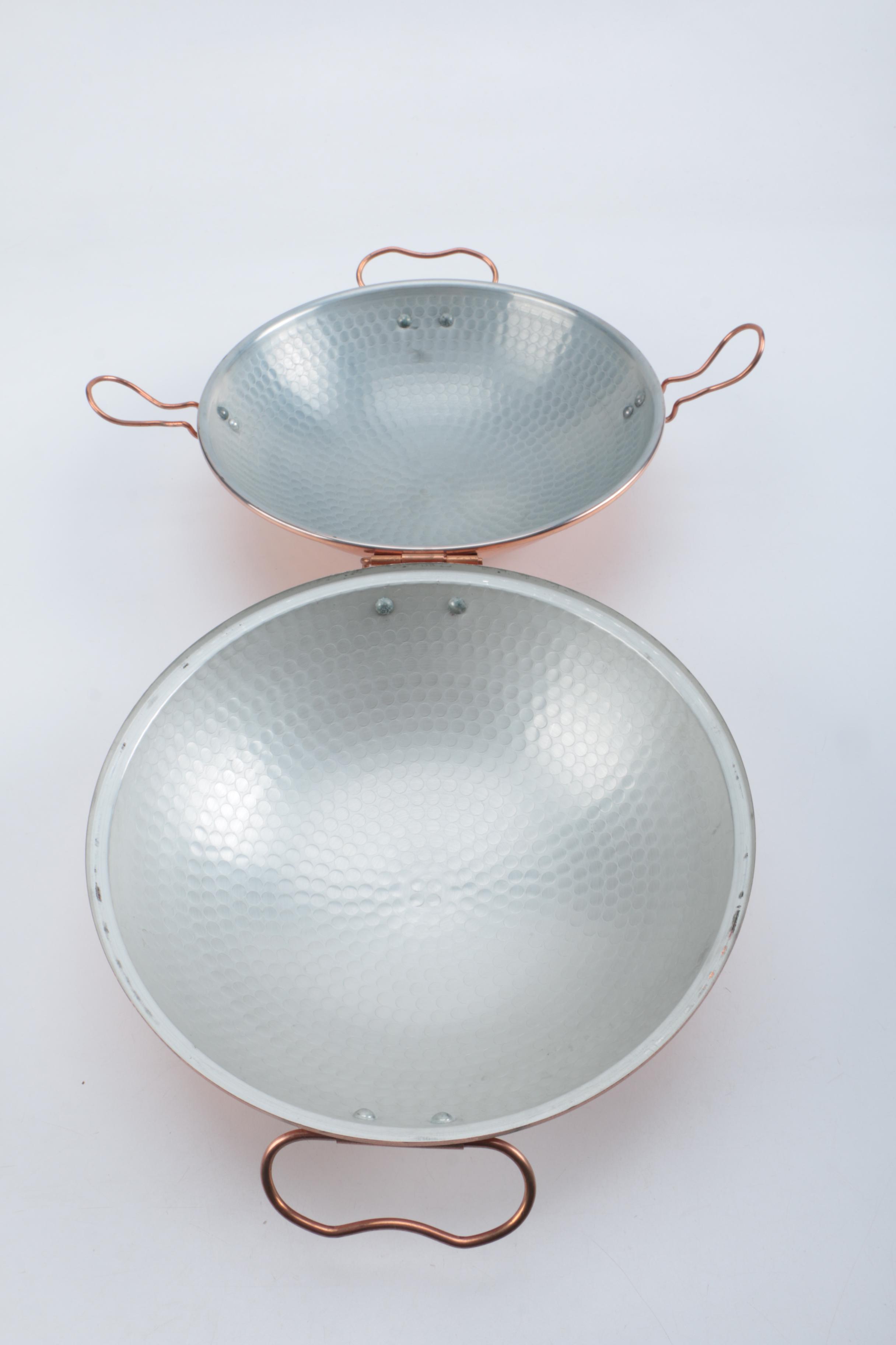 Copper Cataplana and Cookware Williams-Sonoma.