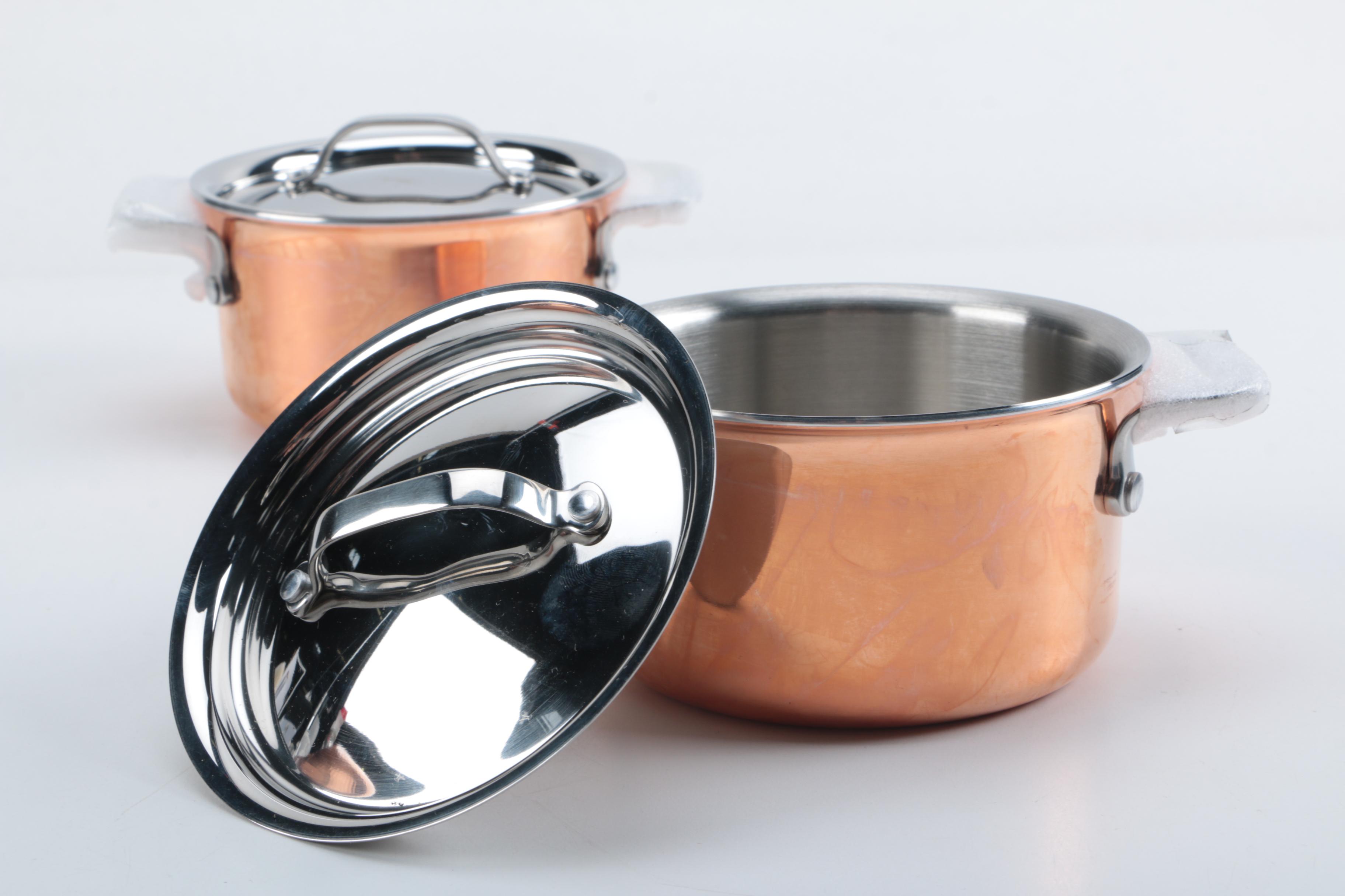 Copper Cataplana and Cookware Williams-Sonoma.