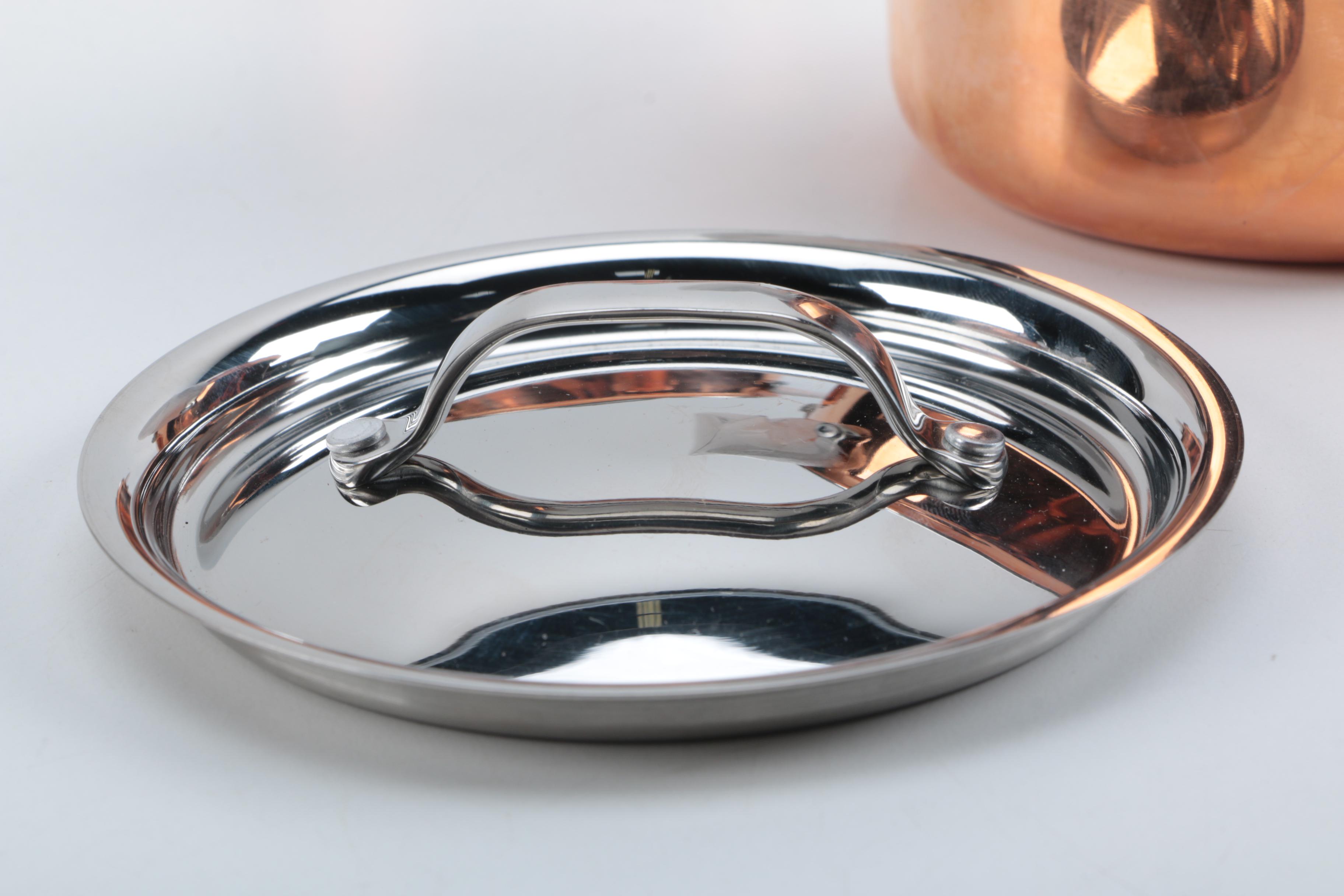 Copper Cataplana and Cookware Williams-Sonoma.