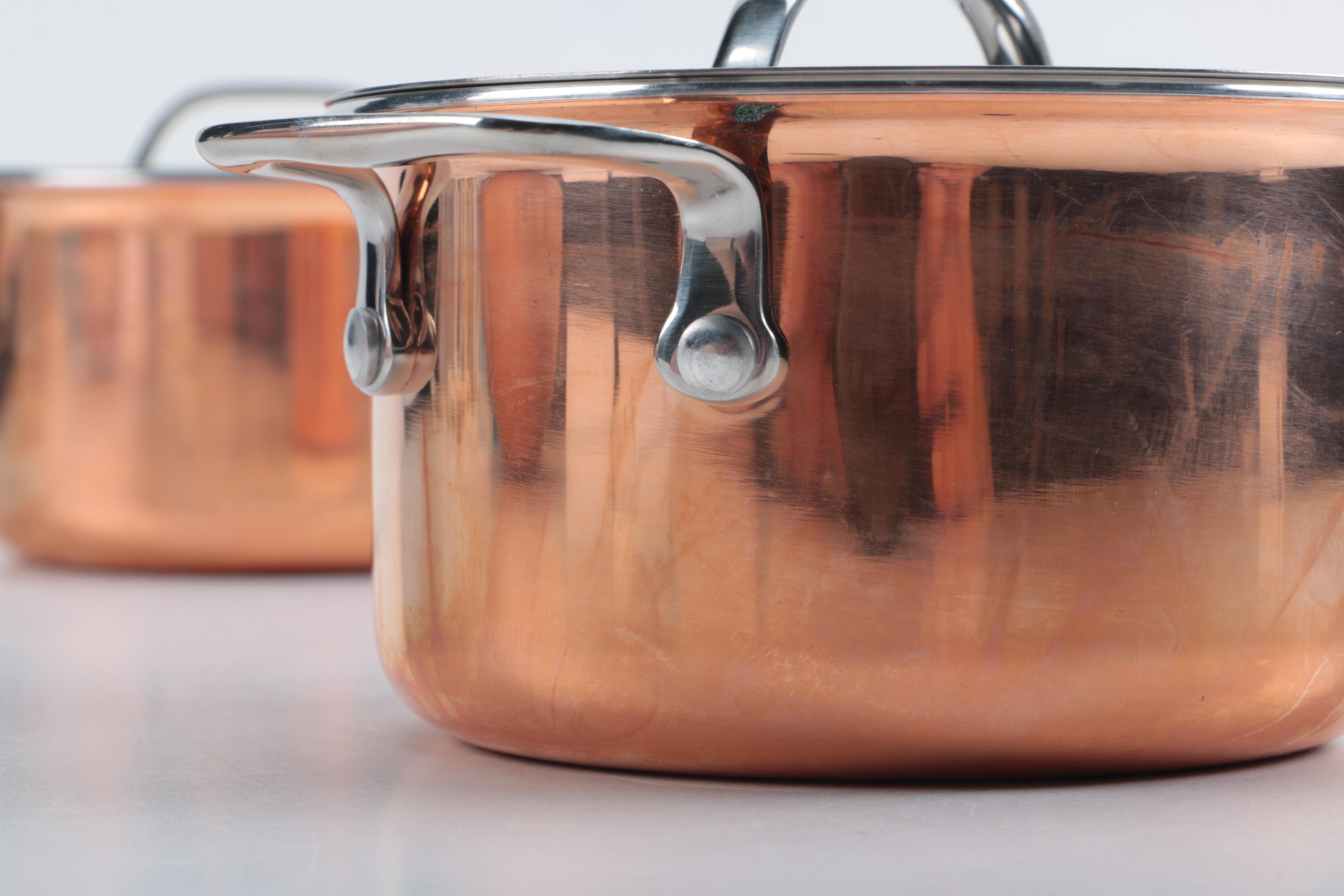Copper Cataplana and Cookware Williams-Sonoma.