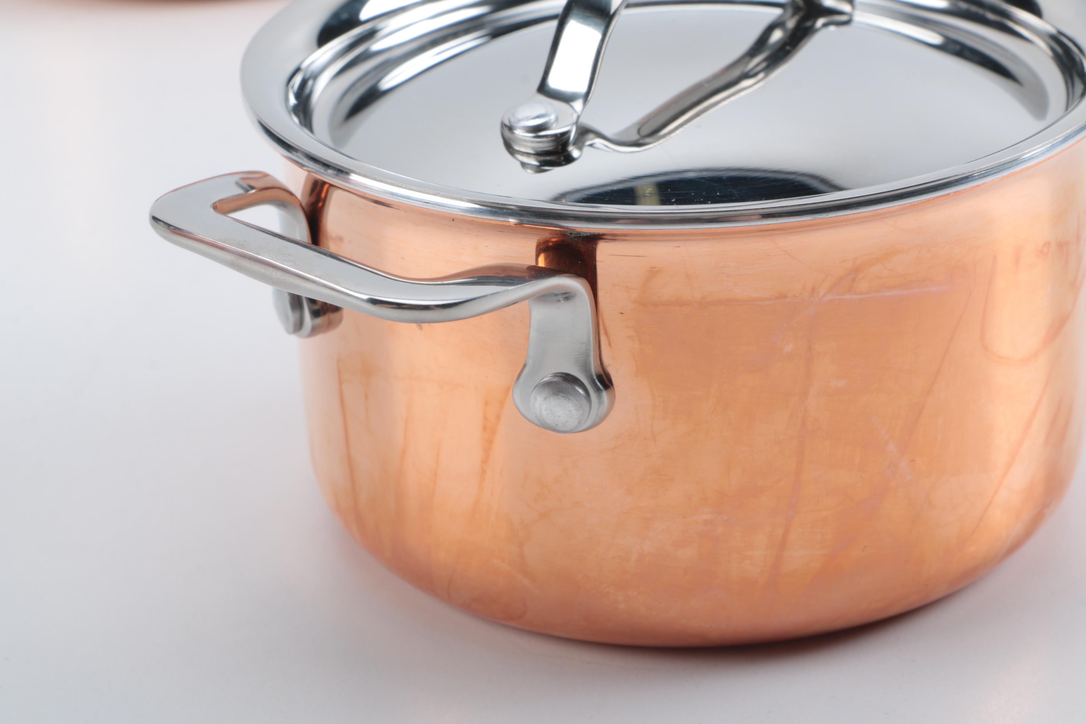 Copper Cataplana and Cookware Williams-Sonoma.