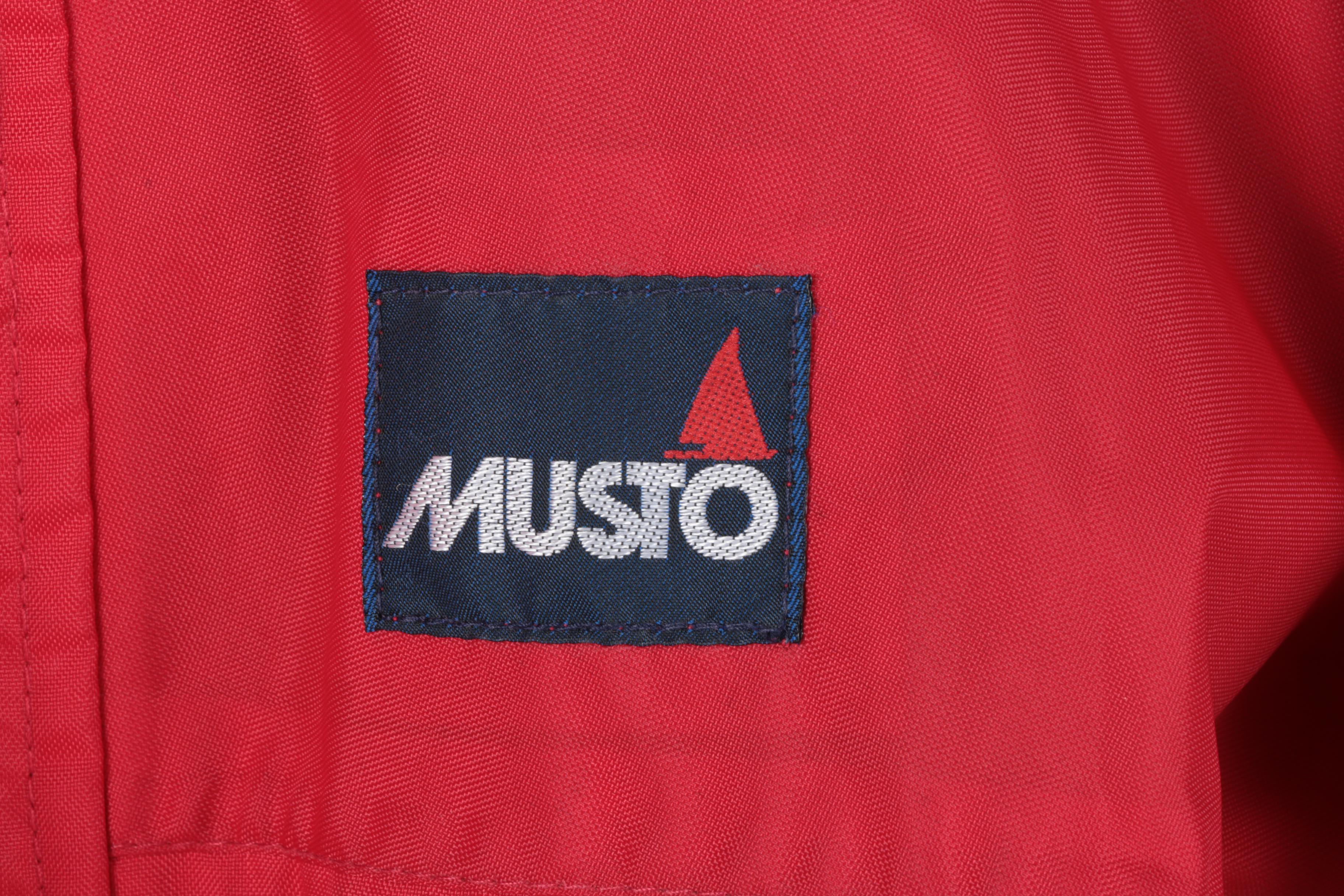 Red Musto Men's Waterproof Jacket and Waders