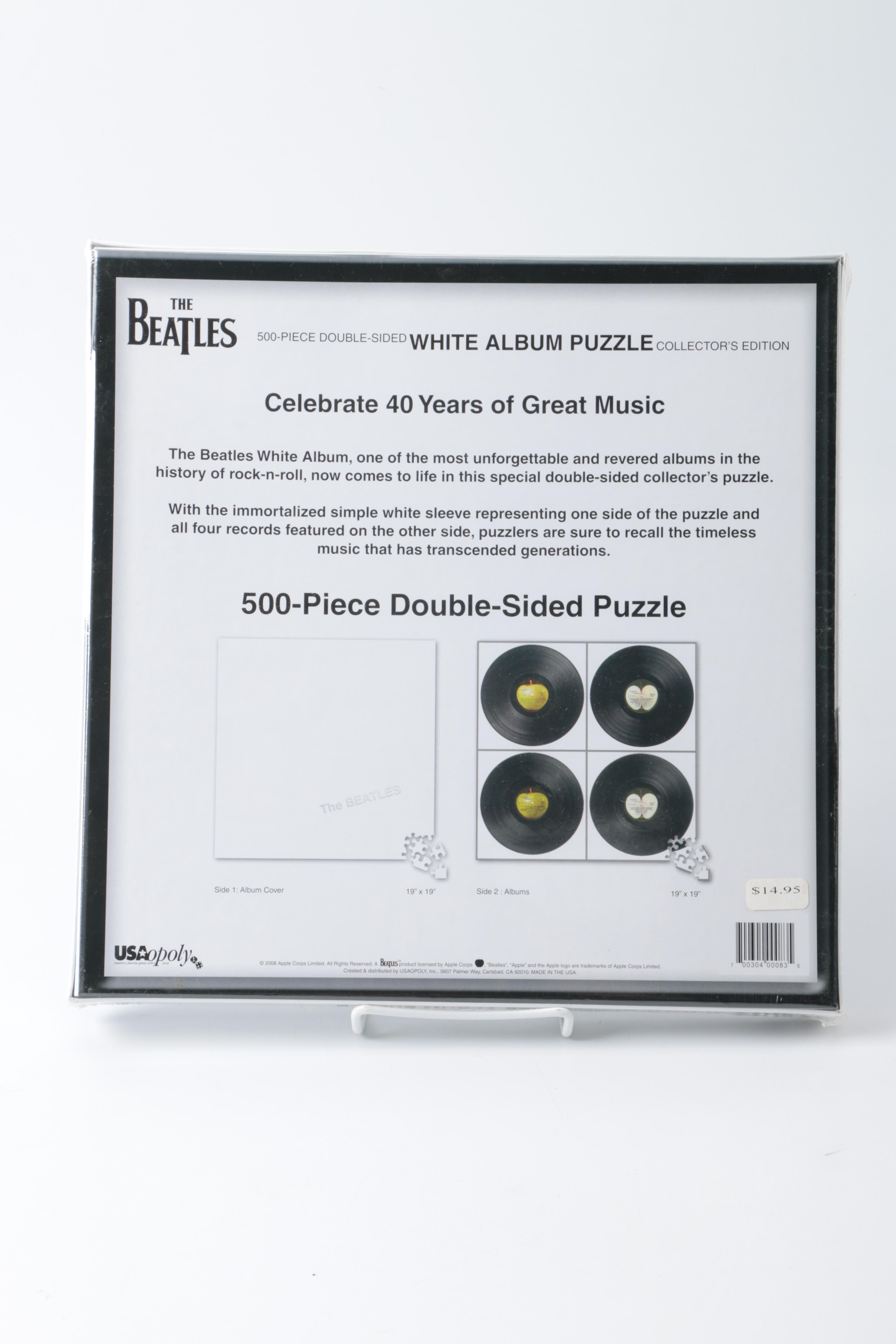 "Beatles" Themed Scrabble and Puzzles