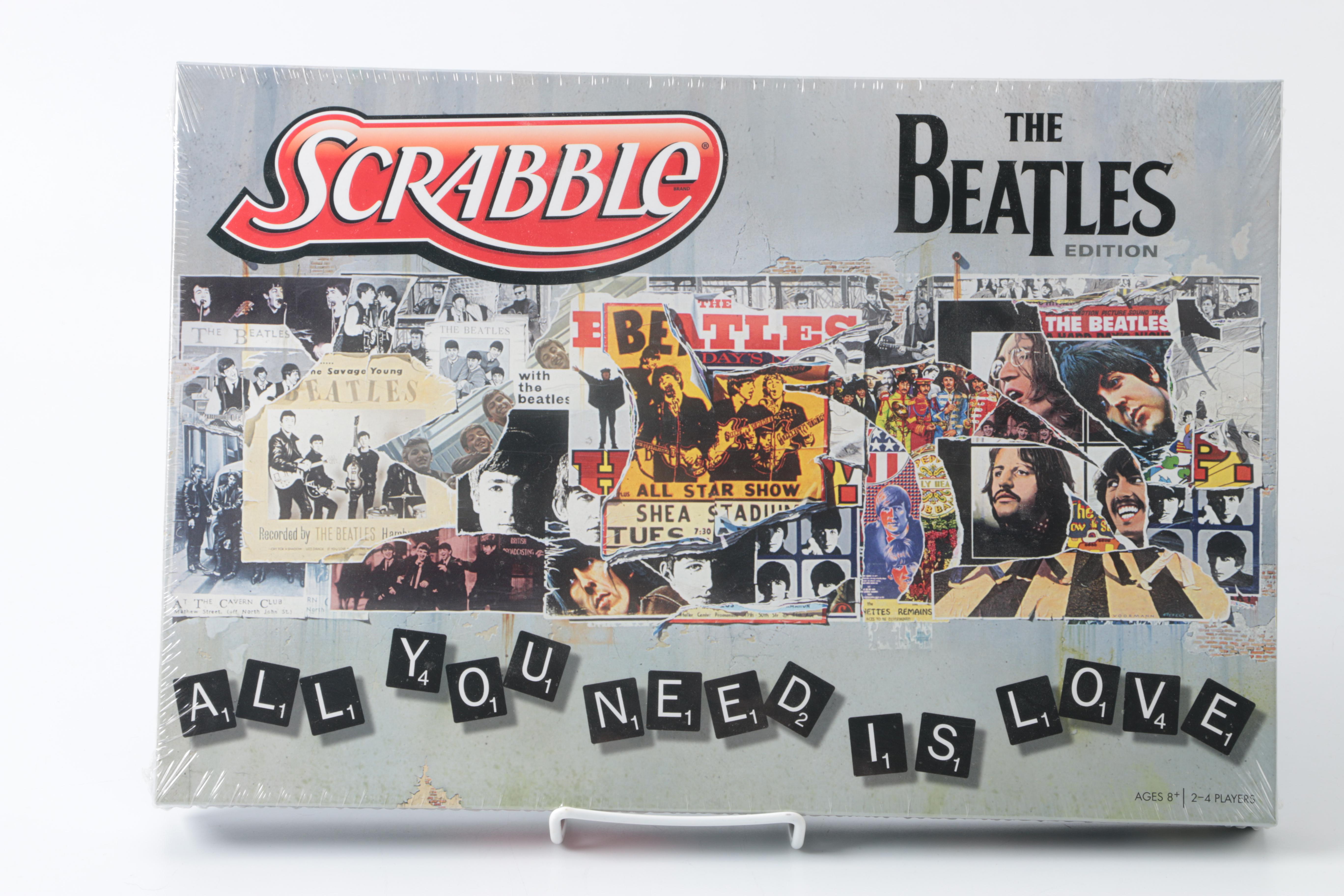 "Beatles" Themed Scrabble and Puzzles