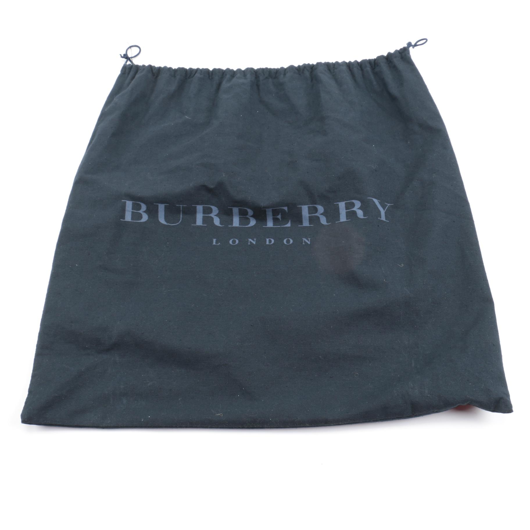 Burberry Coated Canvas Handbag