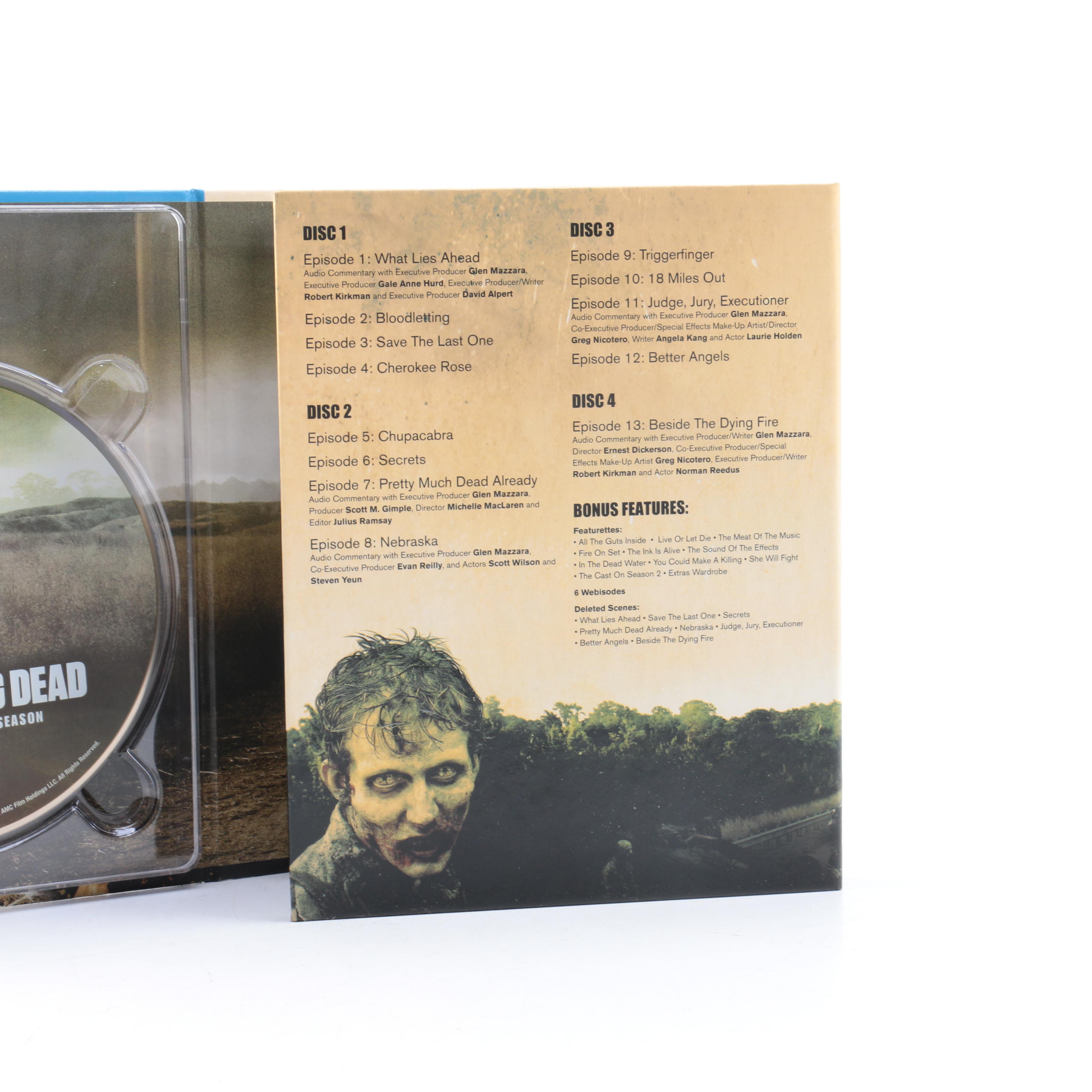 Limited Edition "Walking Dead" Blu-Ray of Complete 2nd Season