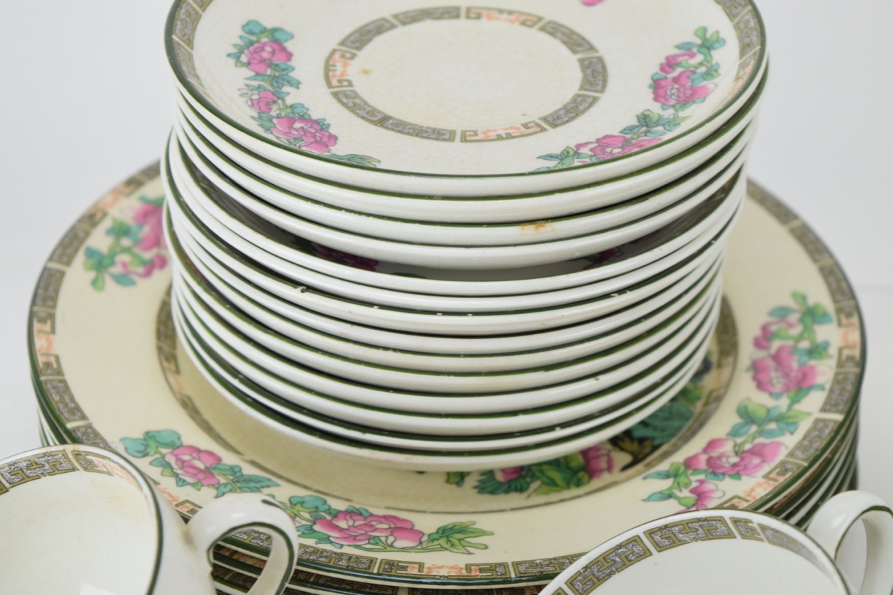 Antique John Maddock & Sons "India Tree" China