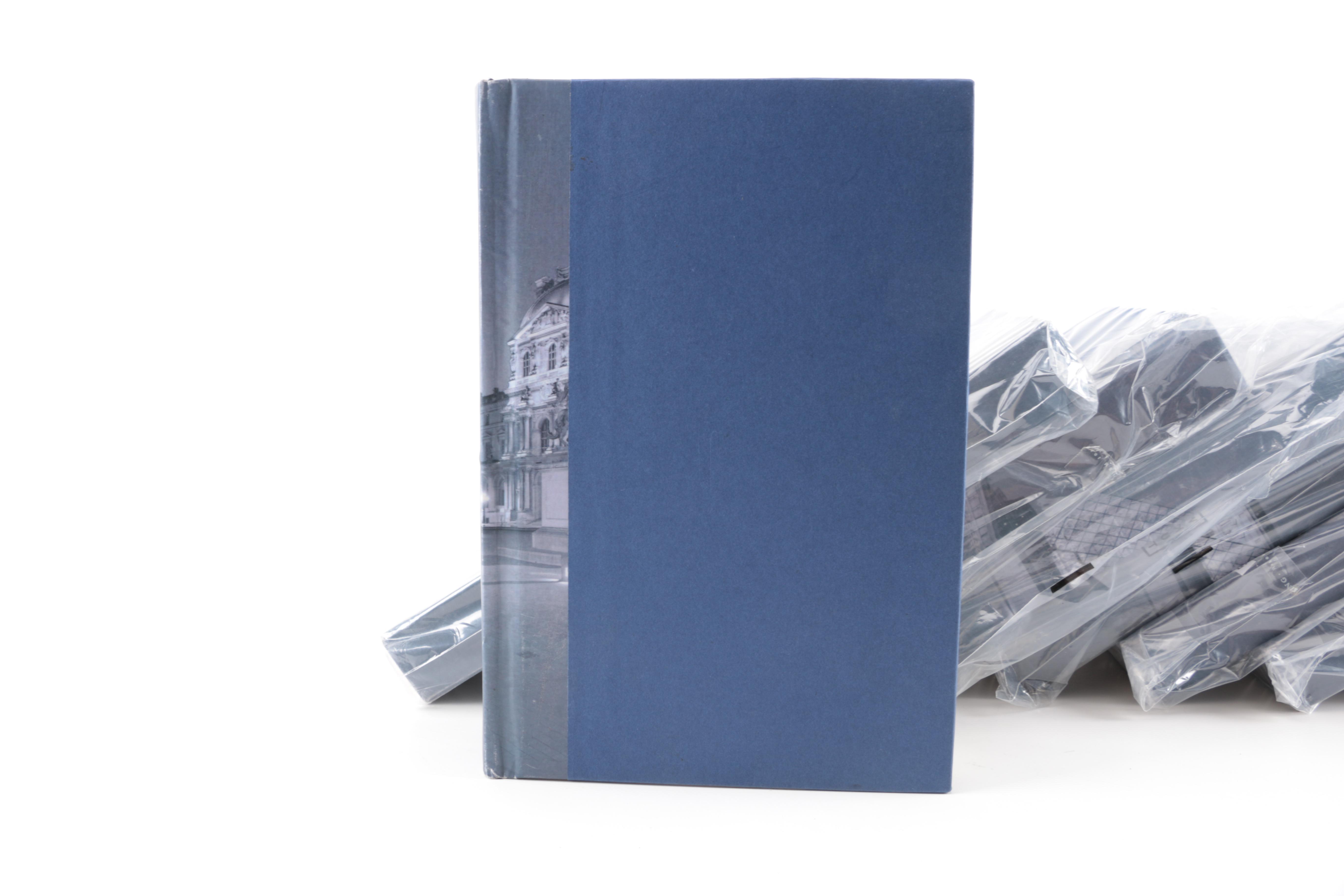 Custom Bound Book Collection featuring the Louvre Museum Pictorial Spines