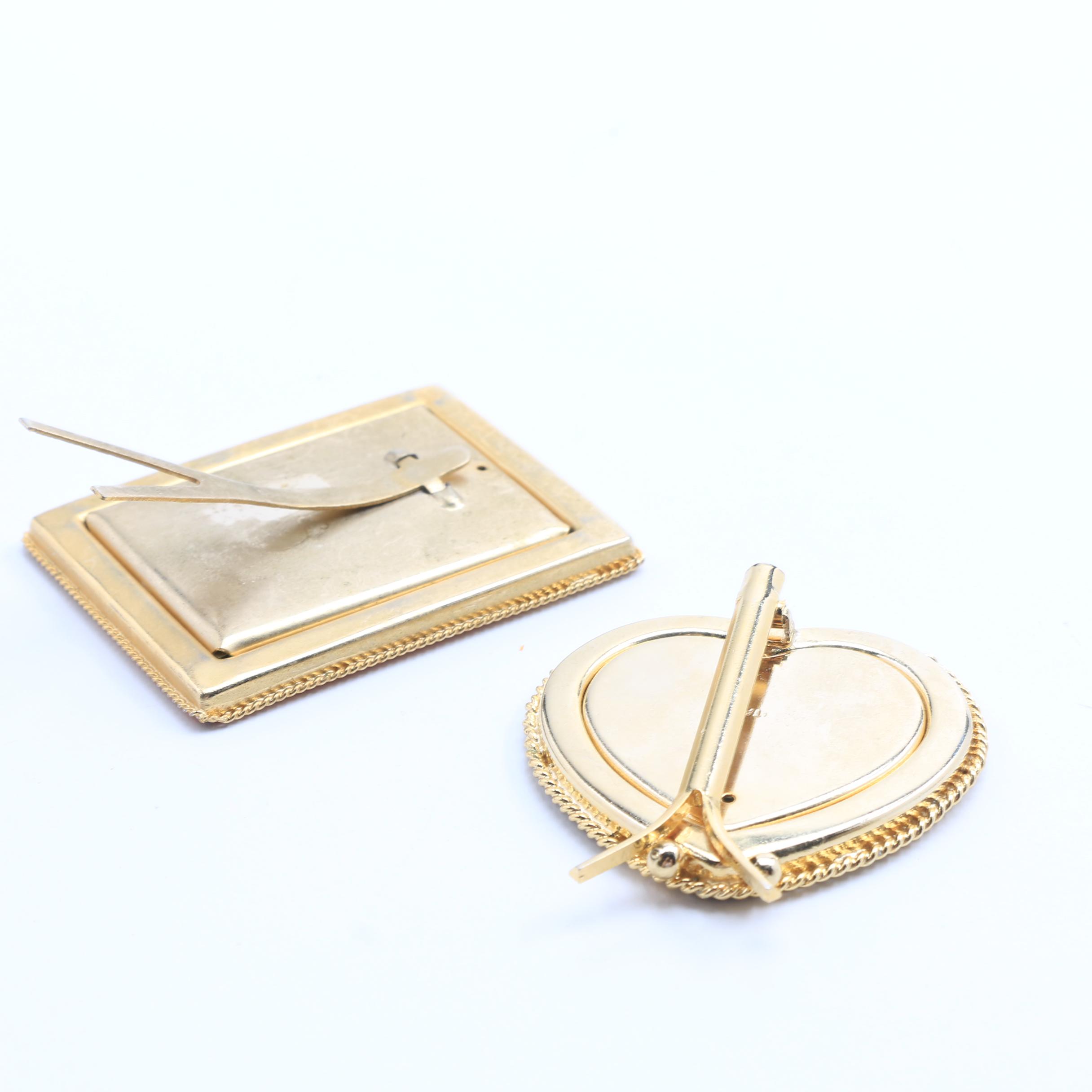 Five Italian Glass Mosaic Picture Frames