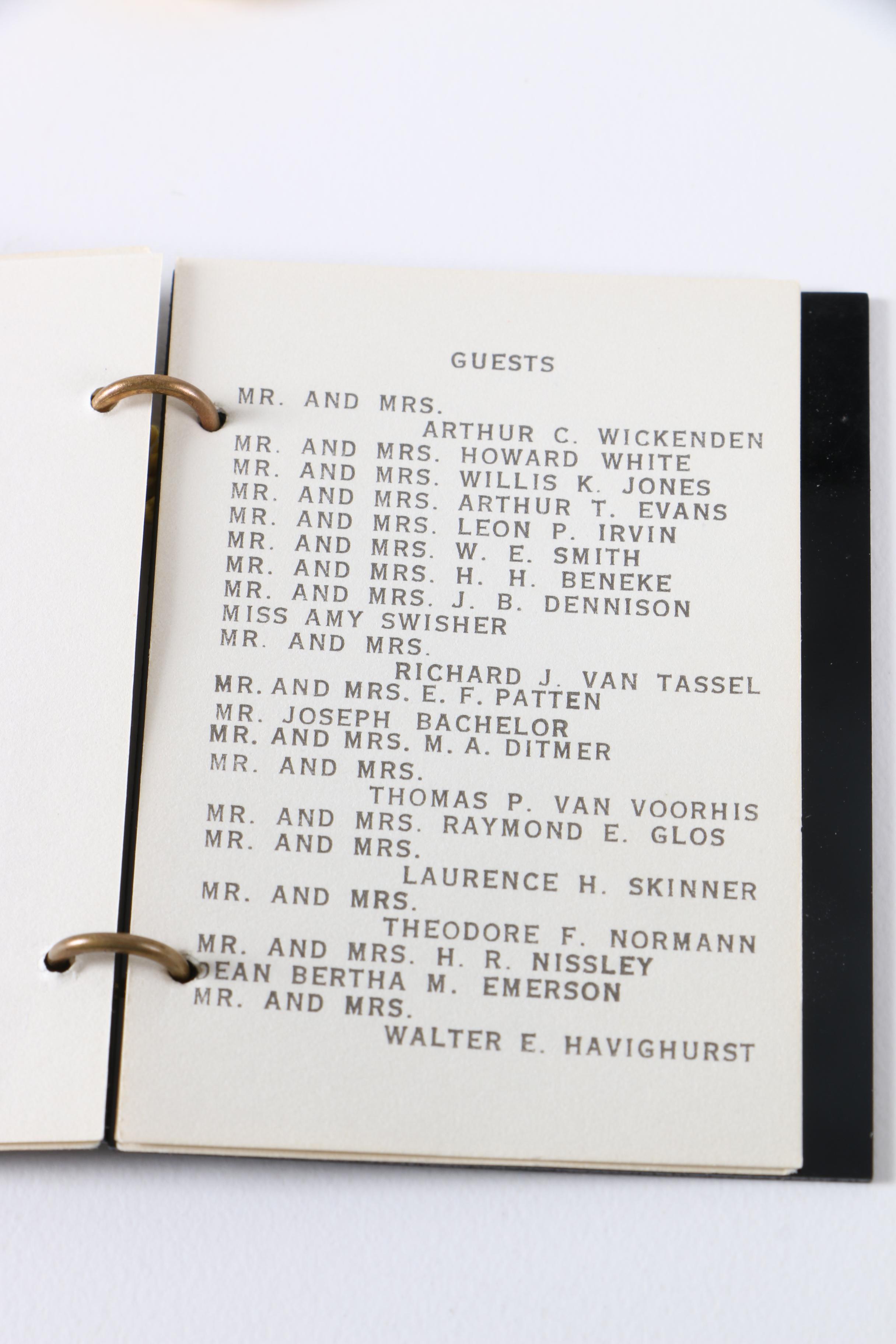 Duke Ellington Signed Prom Program