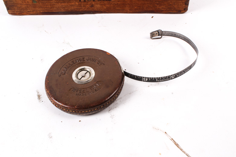 Jean Val Jean Cigar Box Filled with Assorted Small Tools