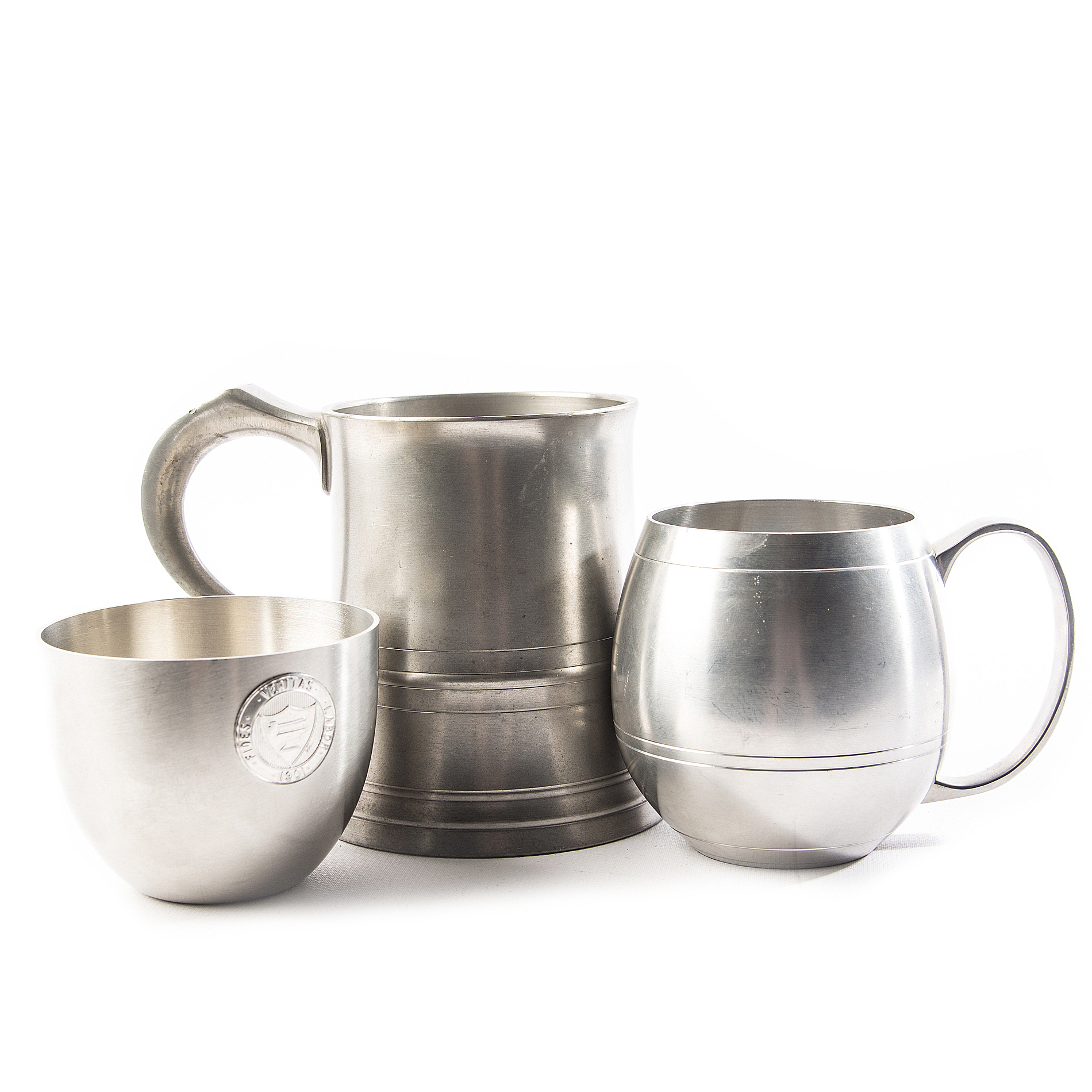 Collection of Pewter Vessels