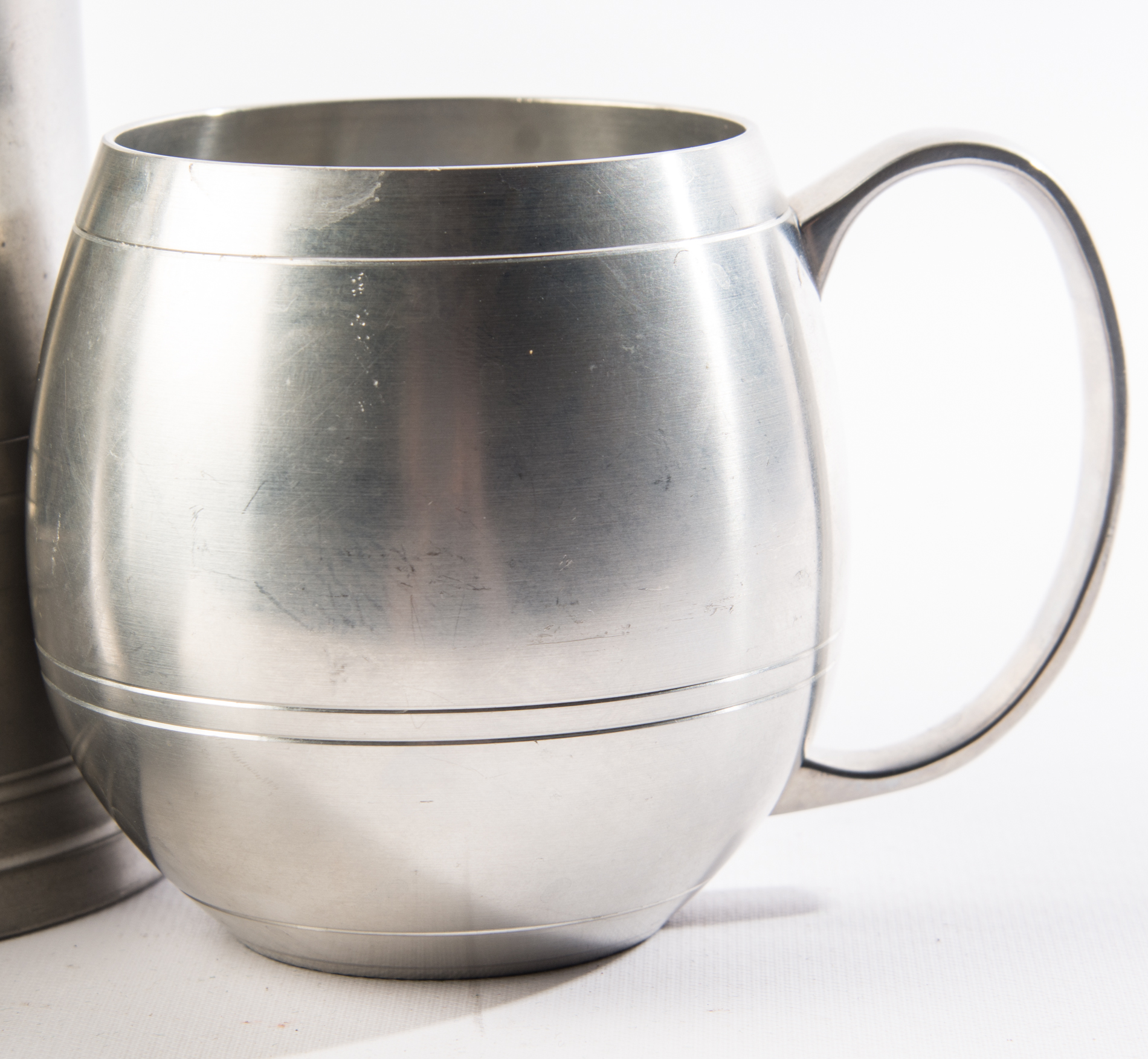 Collection of Pewter Vessels