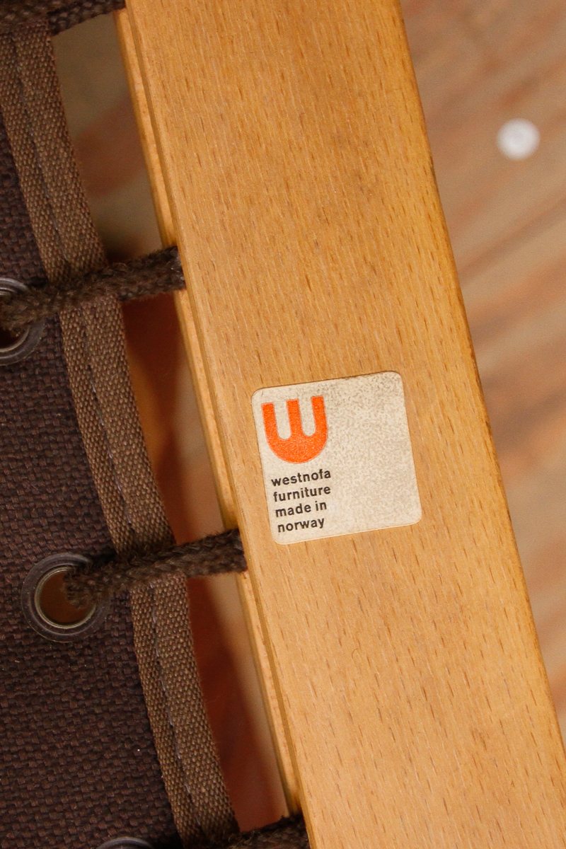 Danish Modern Low Back "Siesta" Chair by Ingmar Relling for Westnofa