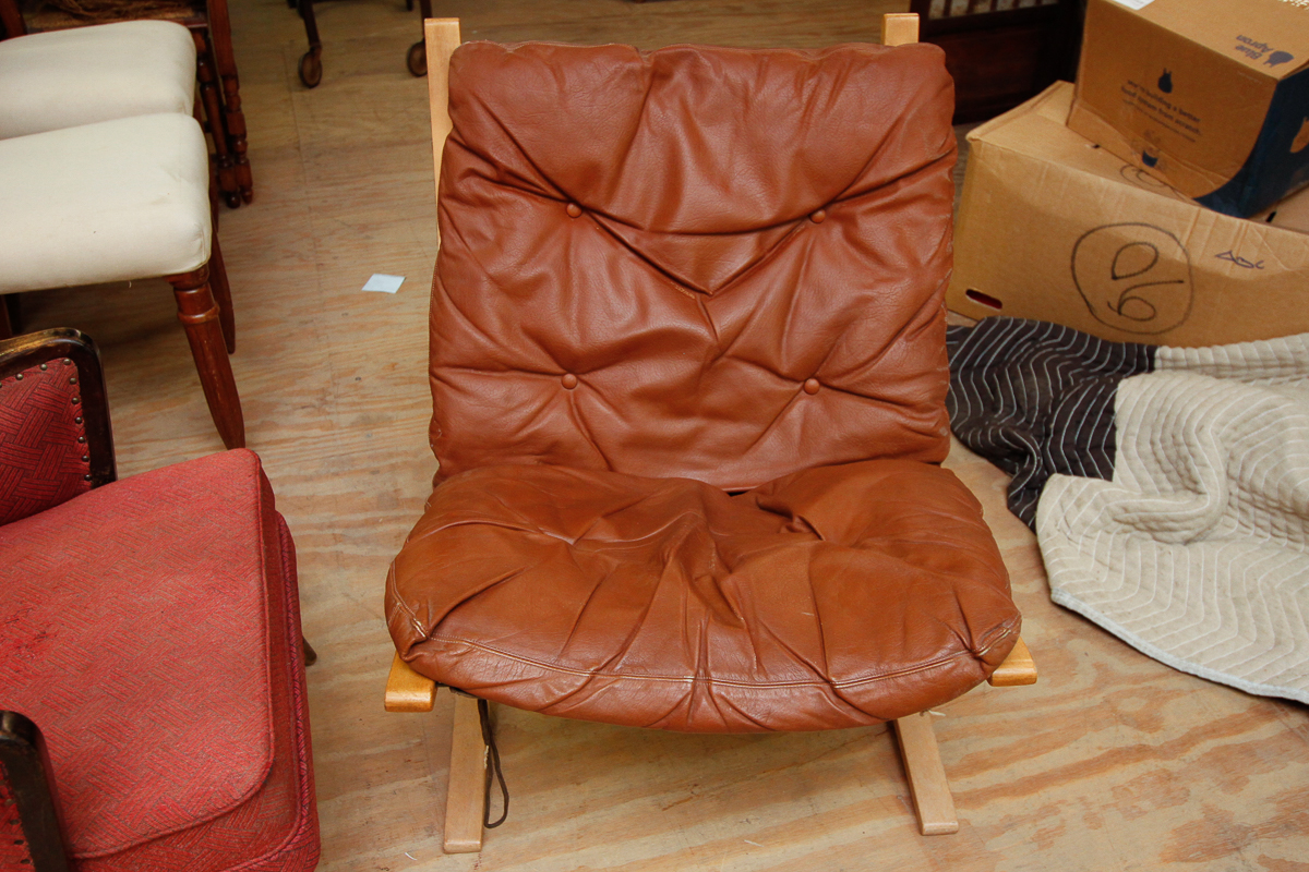 Danish Modern Low Back "Siesta" Chair by Ingmar Relling for Westnofa