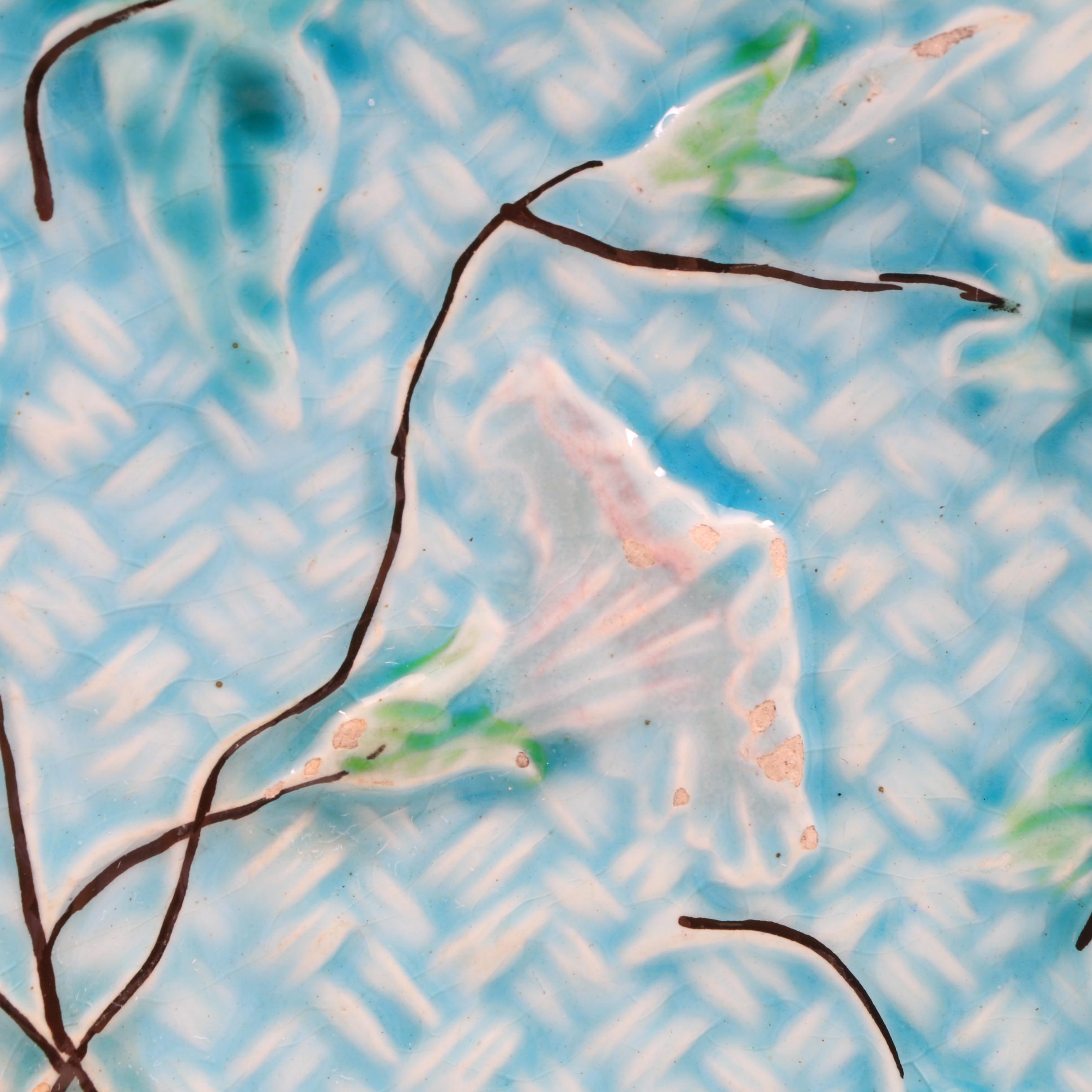 Three 19th-Century Majolica Plates