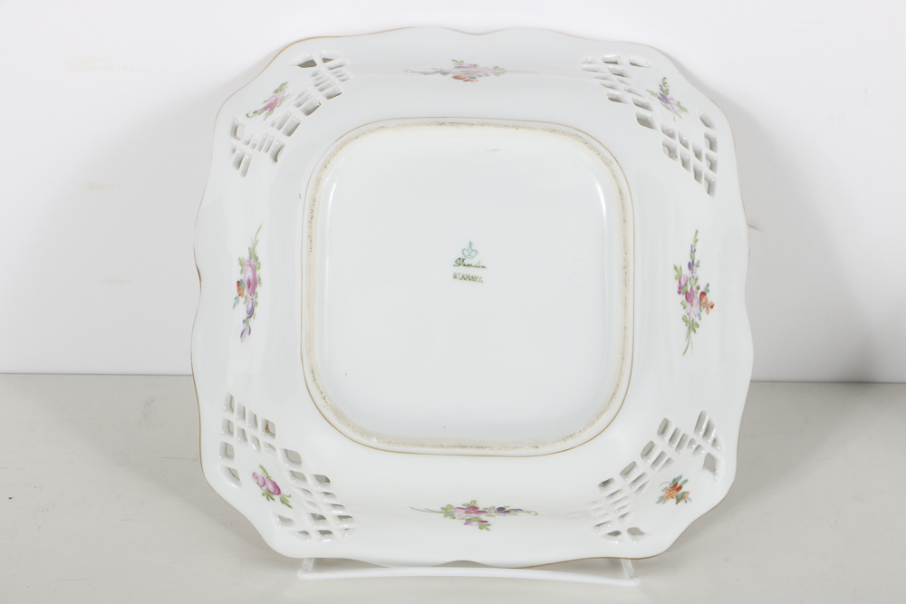 Pair of Porcelain Bowls from Germany and Czechoslovakia