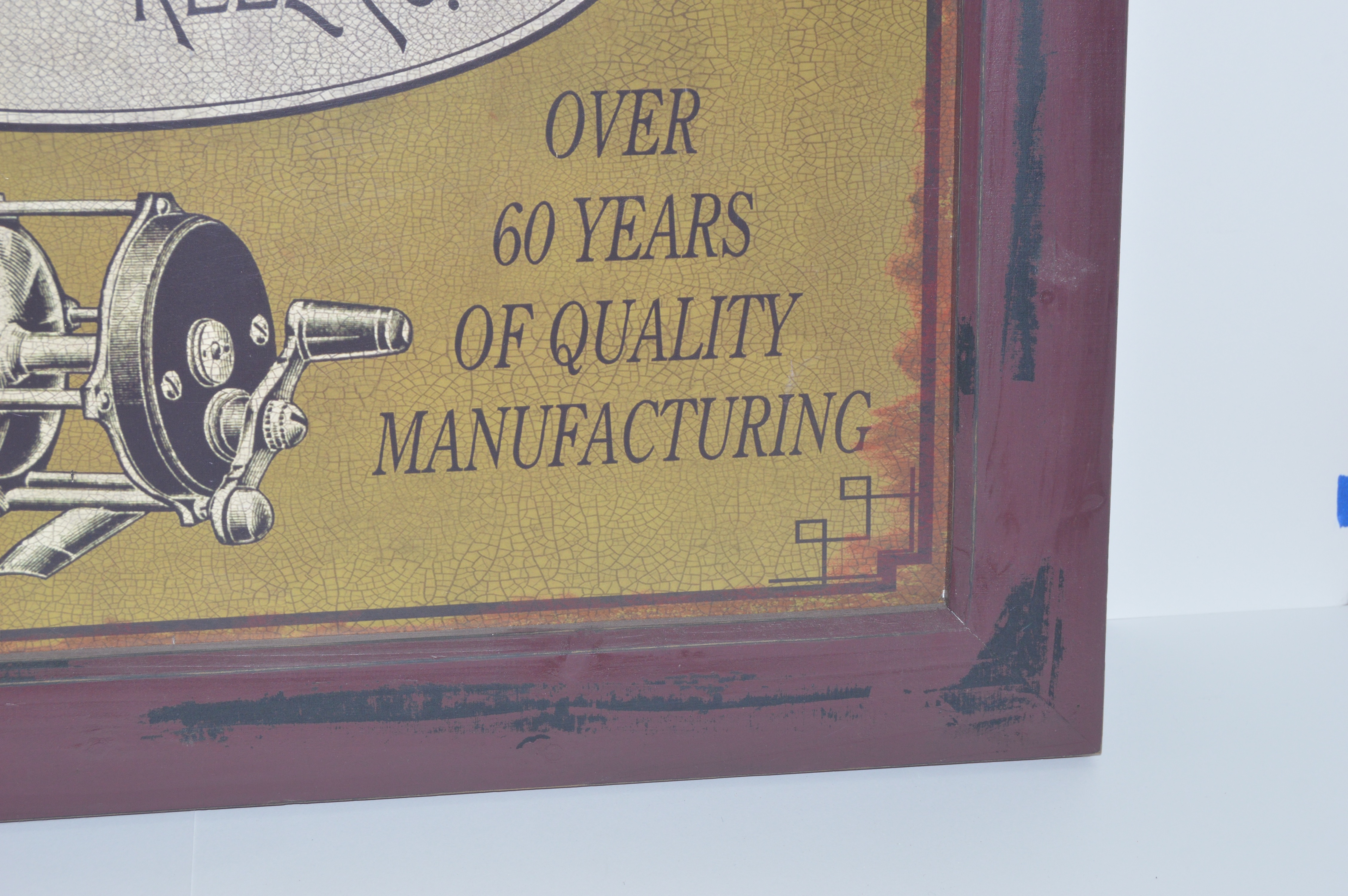 Rapala Original Giant Lure and Castaway Reel Co. Wall Art