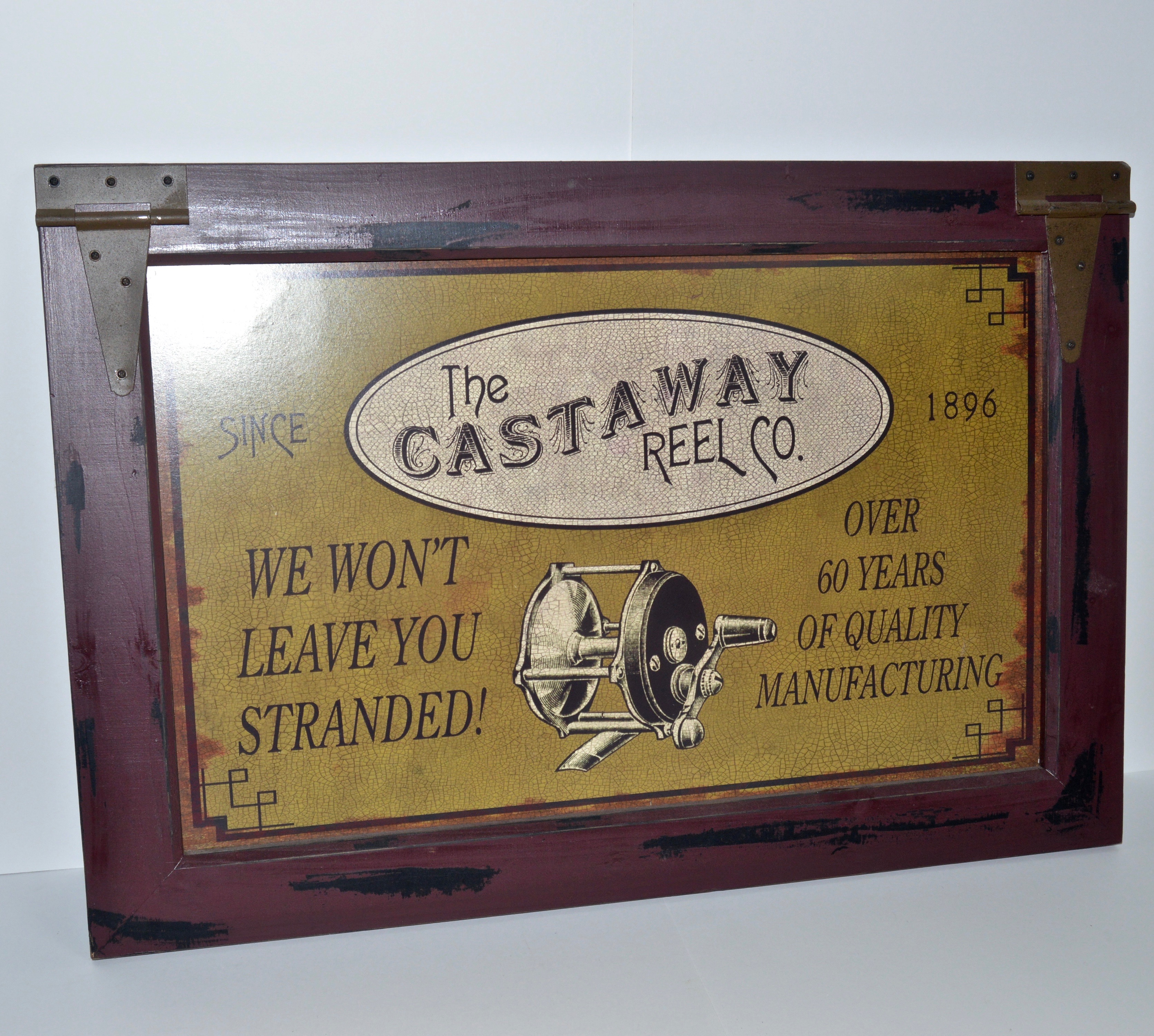 Rapala Original Giant Lure and Castaway Reel Co. Wall Art