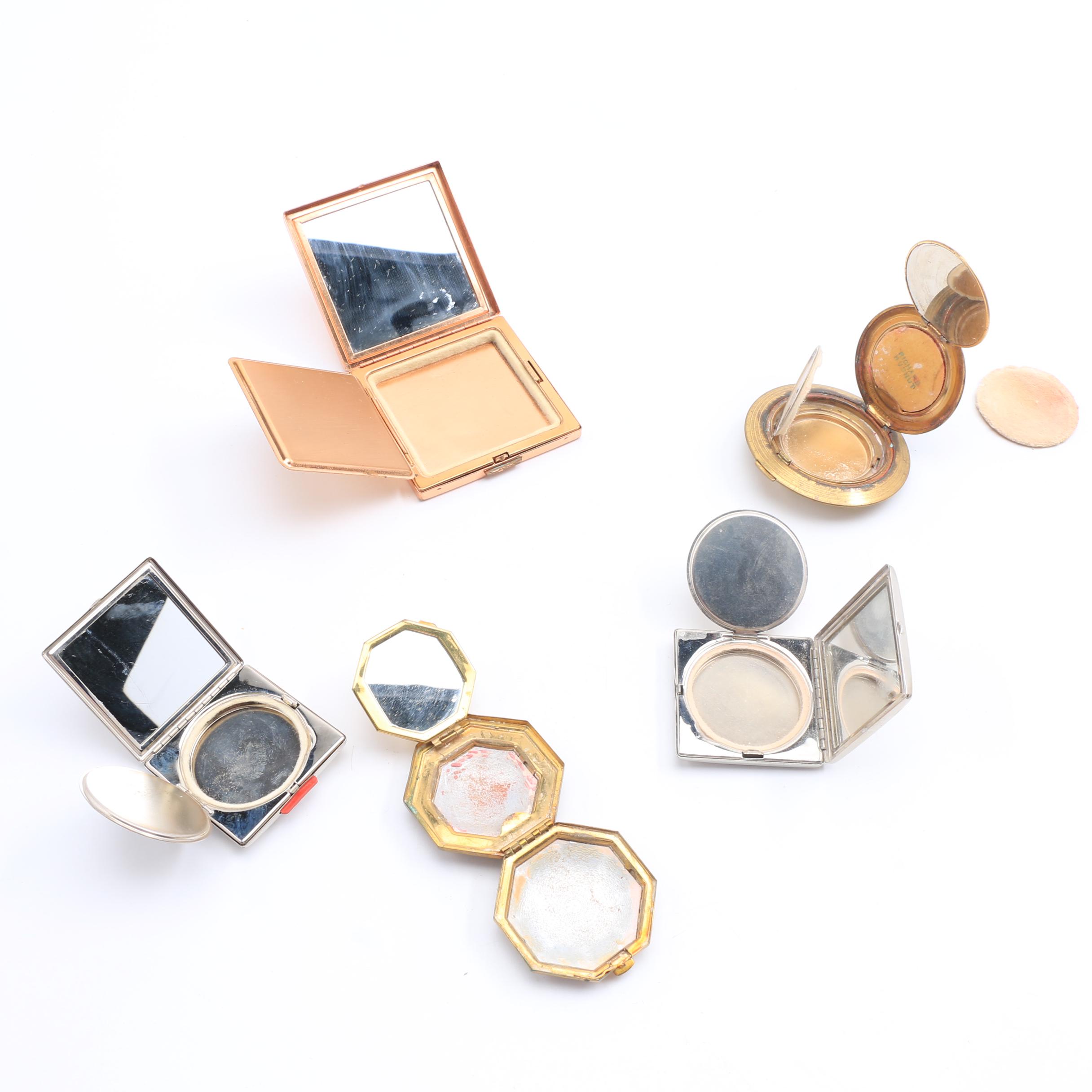 Six Vintage Compacts