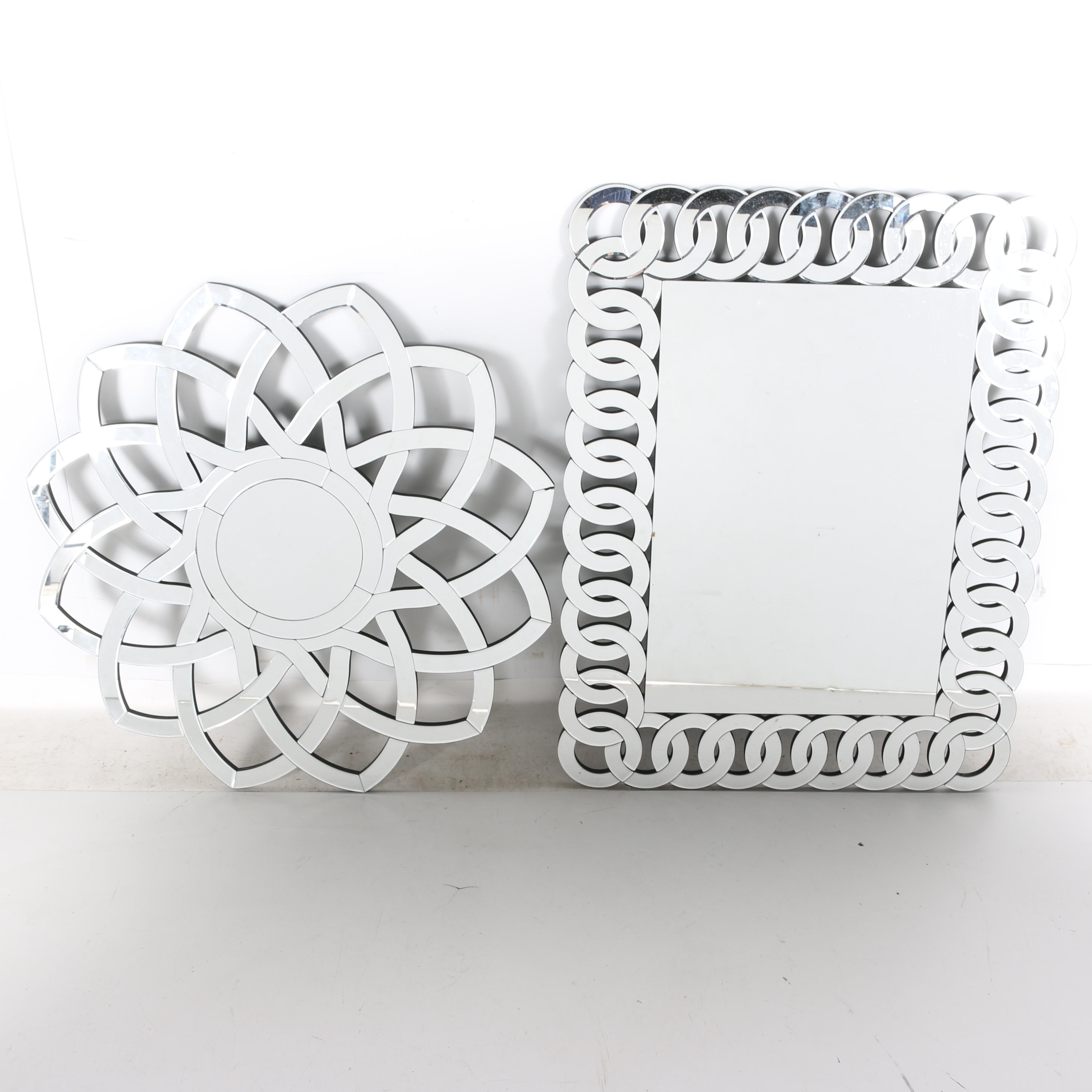 Selection of Abstract Wall Mirrors