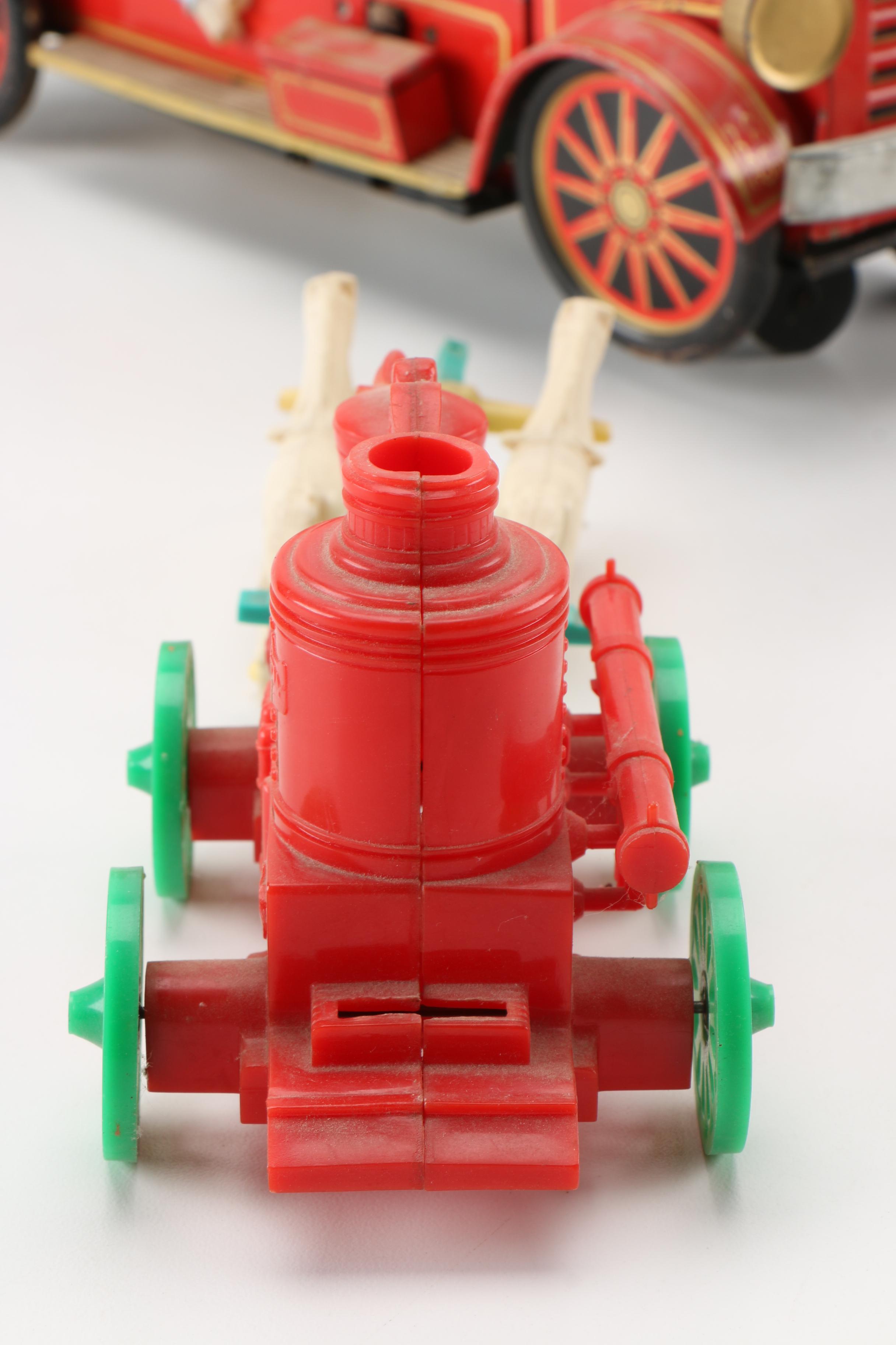 Vintage Toy Antique Fire Engines