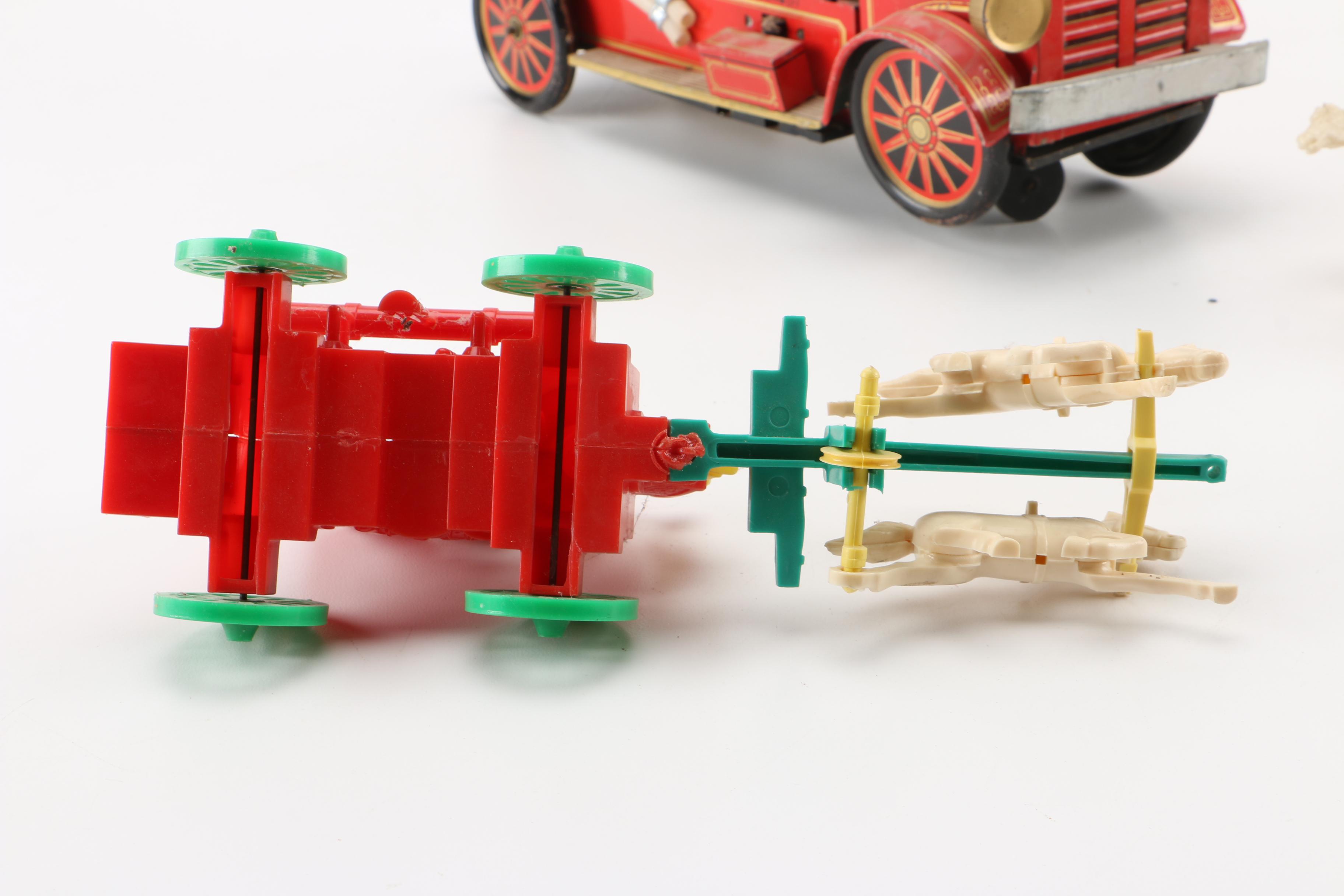 Vintage Toy Antique Fire Engines