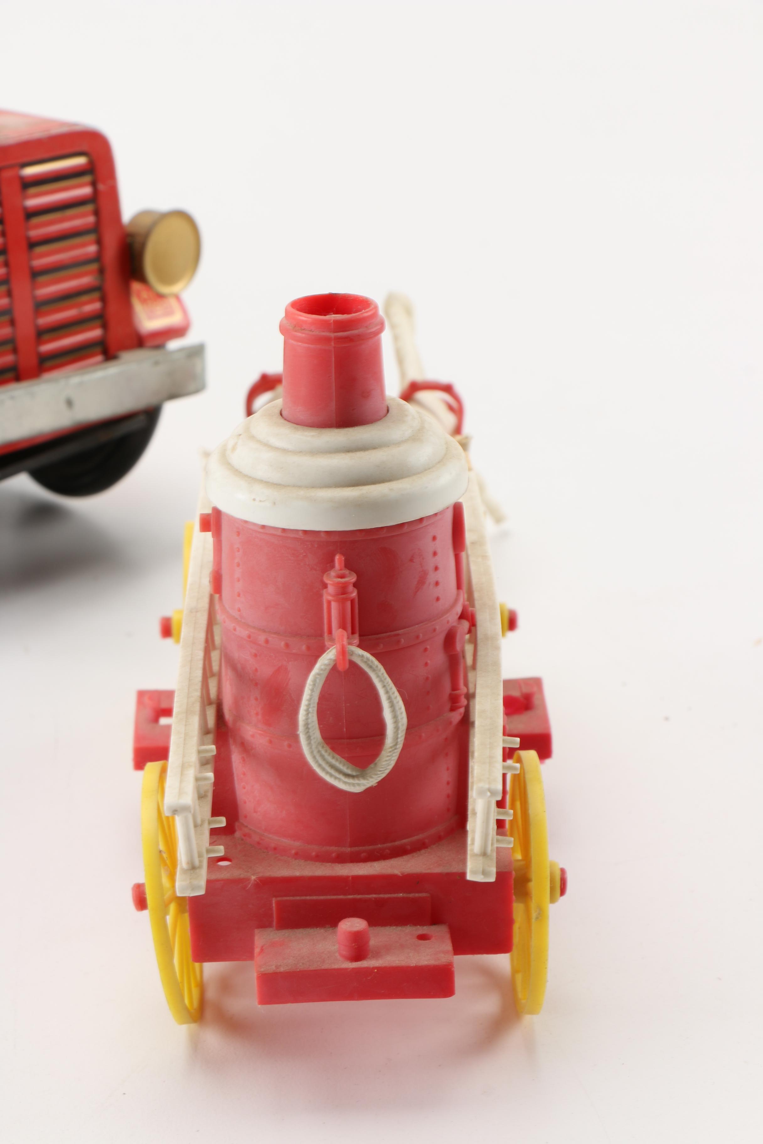 Vintage Toy Antique Fire Engines