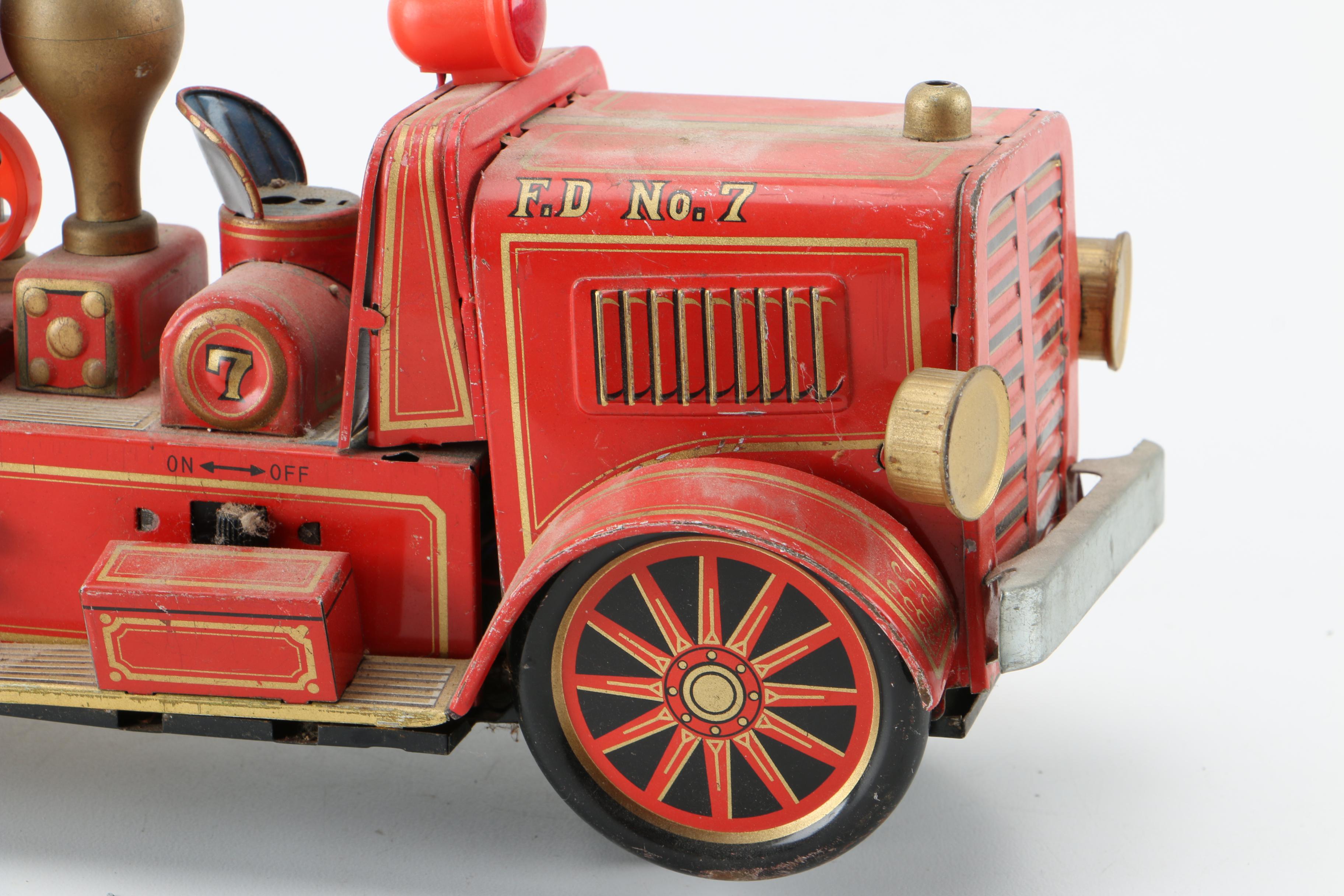 Vintage Toy Antique Fire Engines