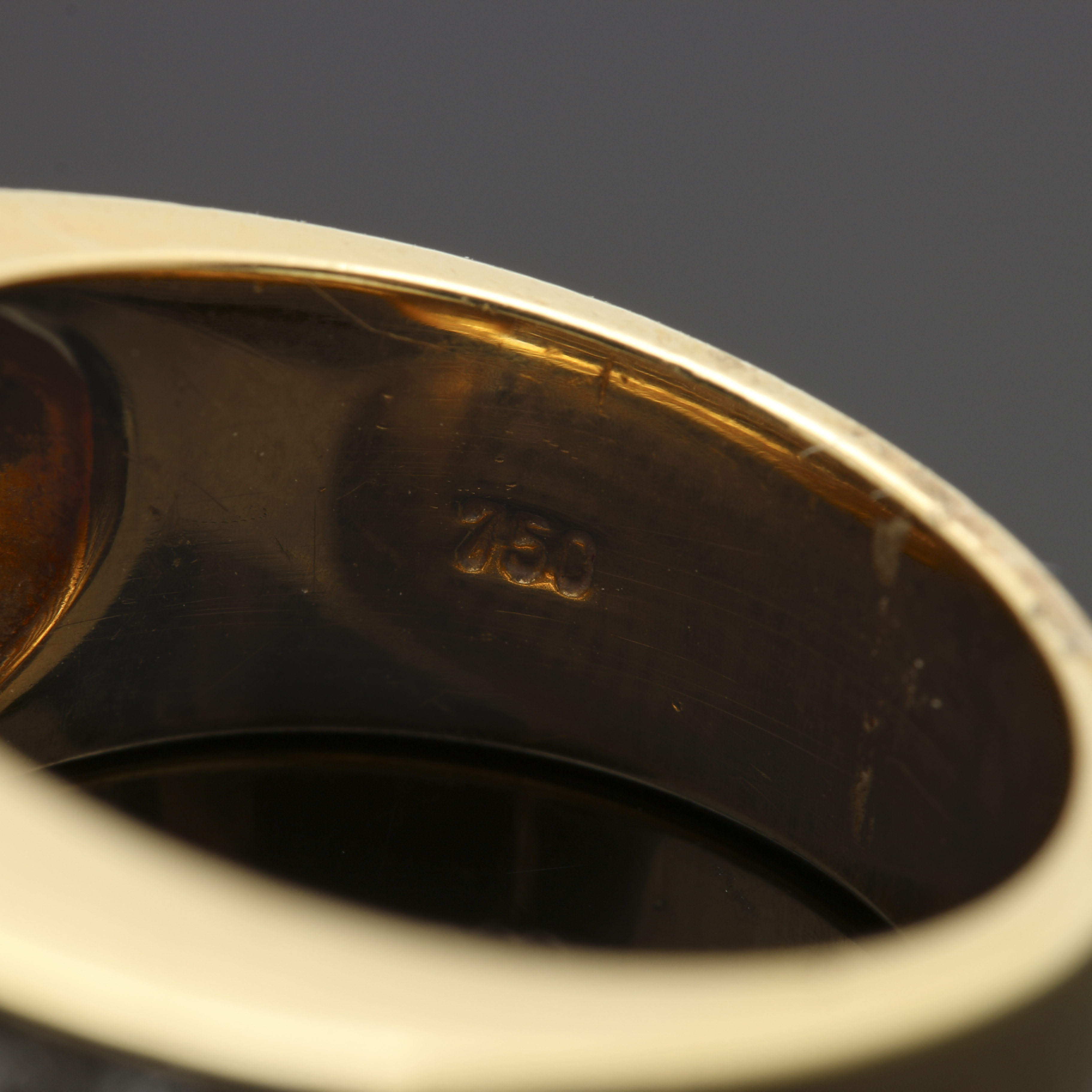 18K Yellow Gold 2.00 CTW Diamond Barrel Ring