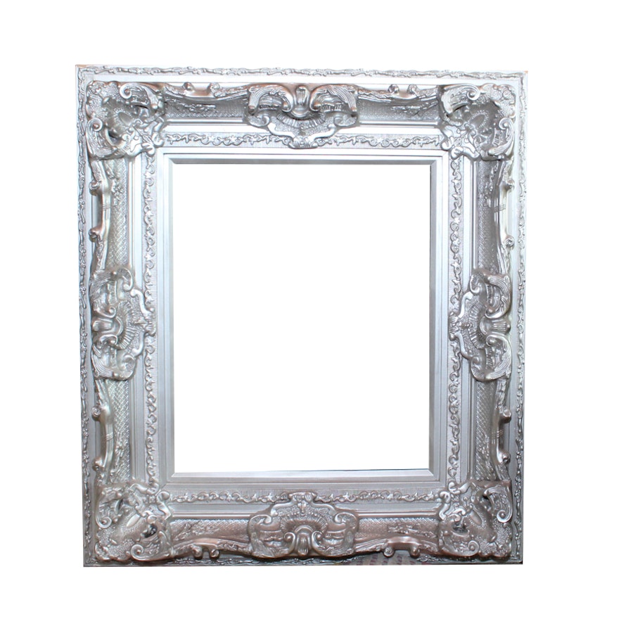 Large Cast Embellished Painting Frame