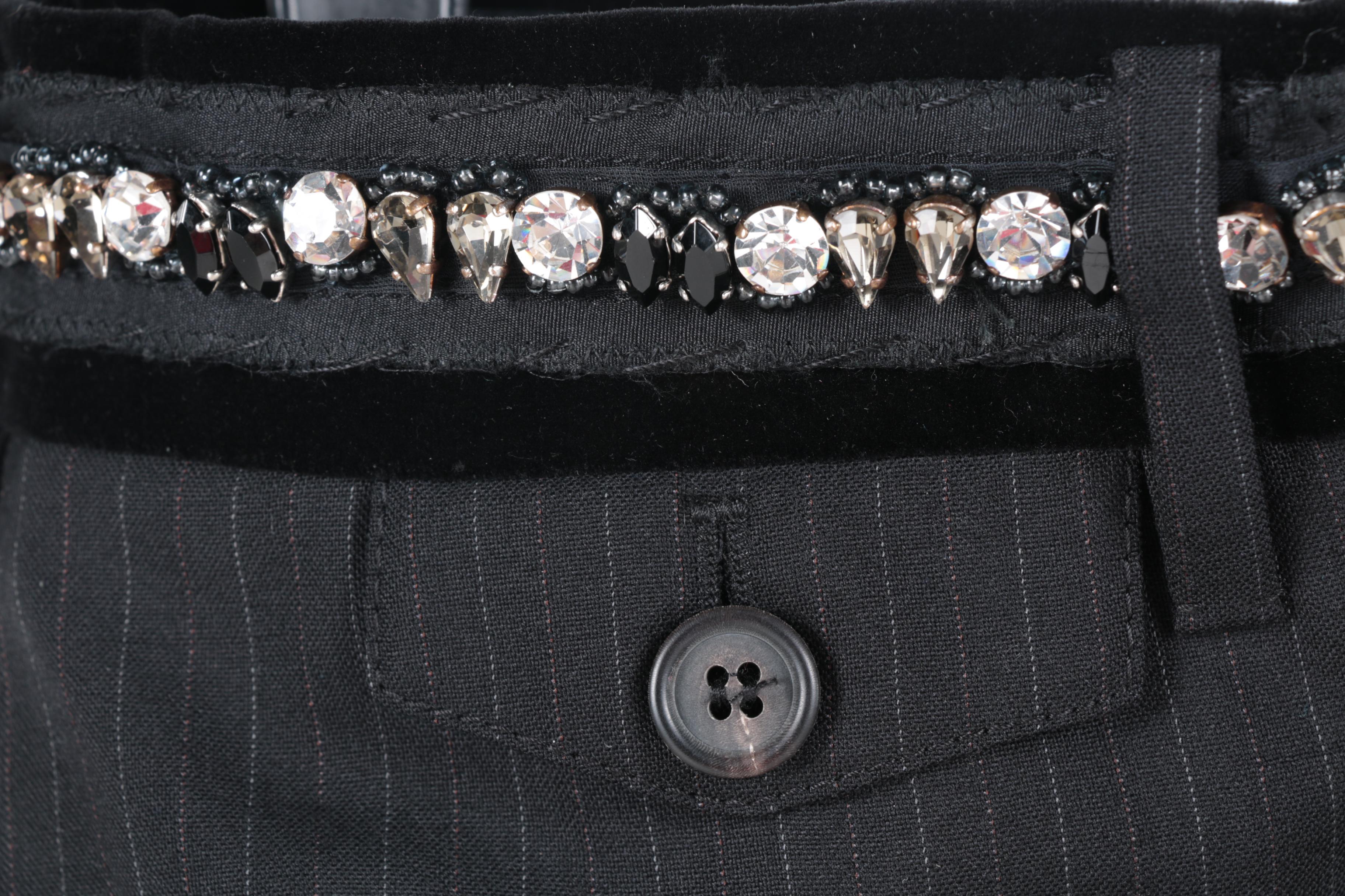 Prada Embellished Trousers