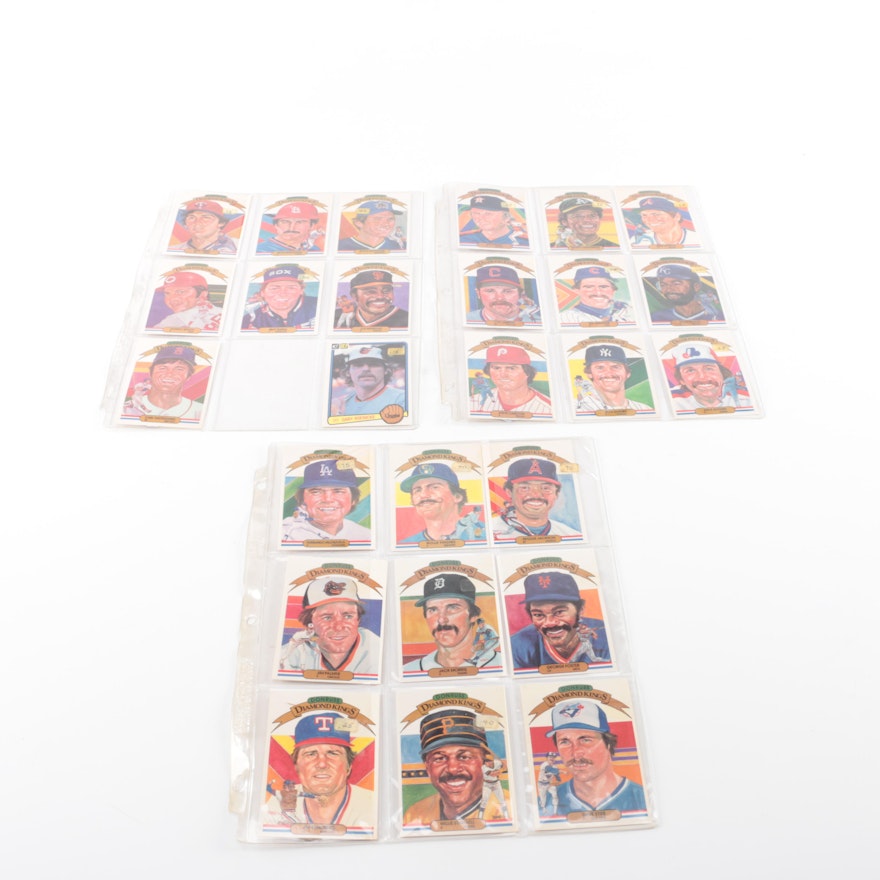1982 Donruss Diamond Kings Baseball Cards
