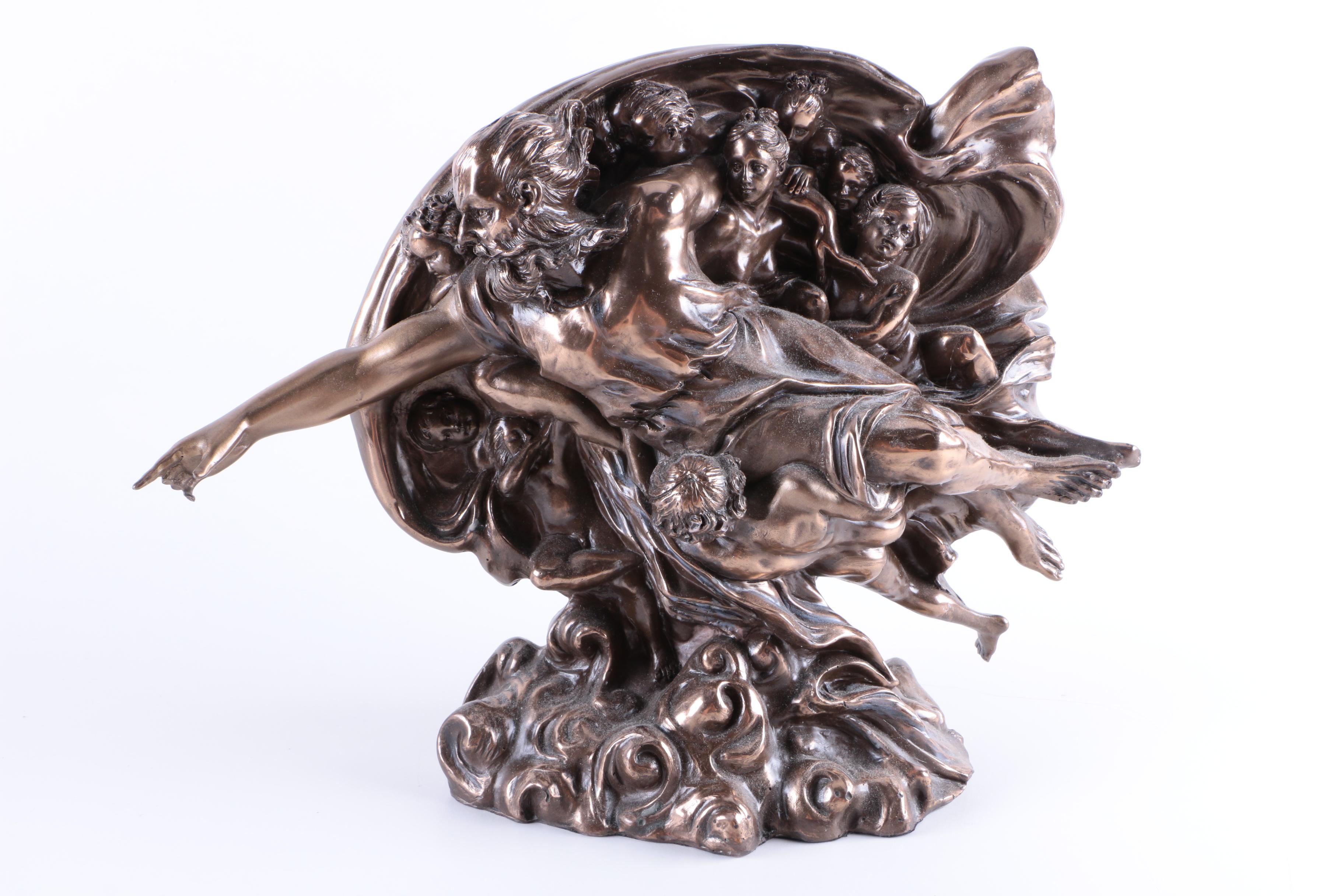 Pacific Giftware Resin Reproduction Statuettes