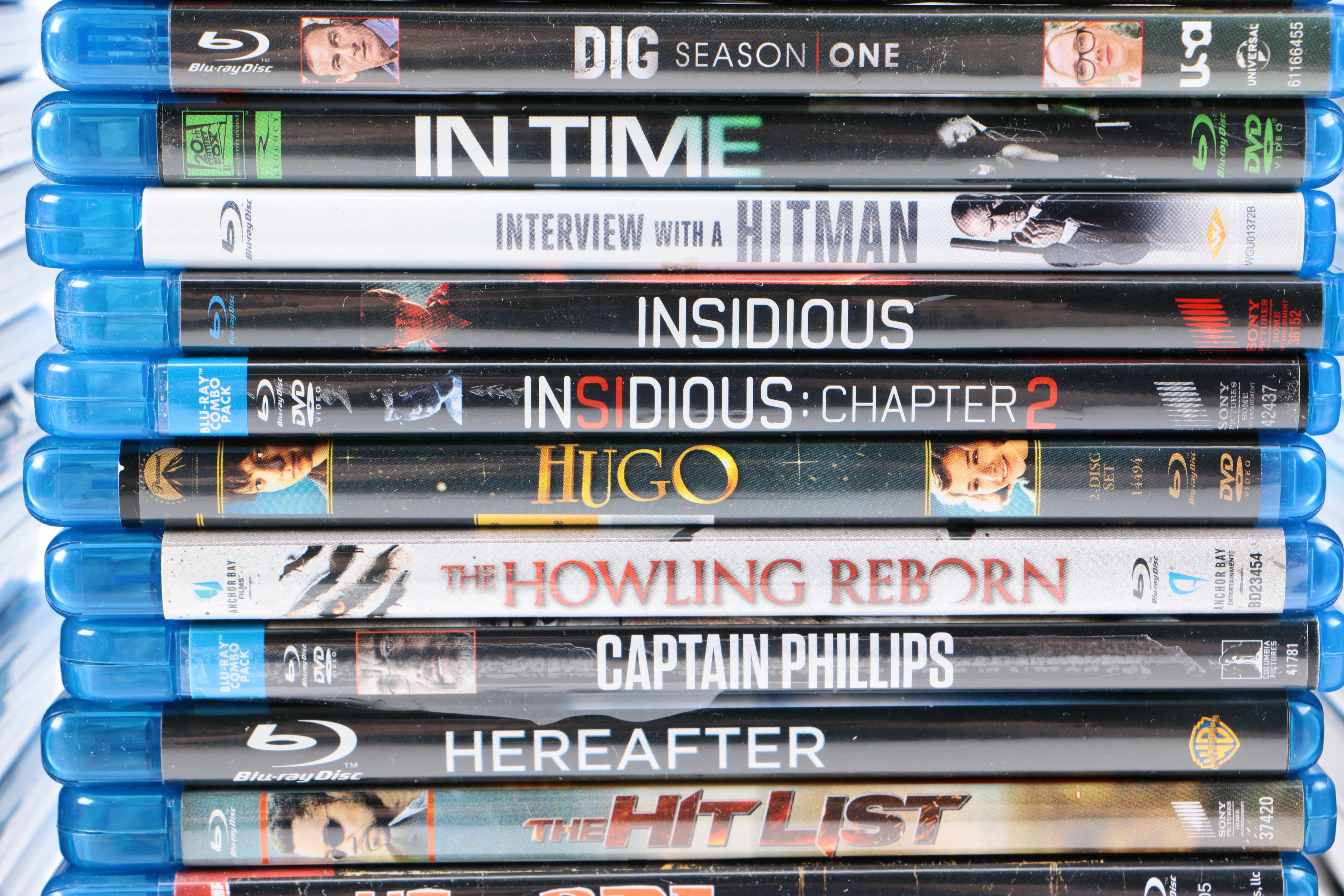 Assorted Blu-Ray Discs