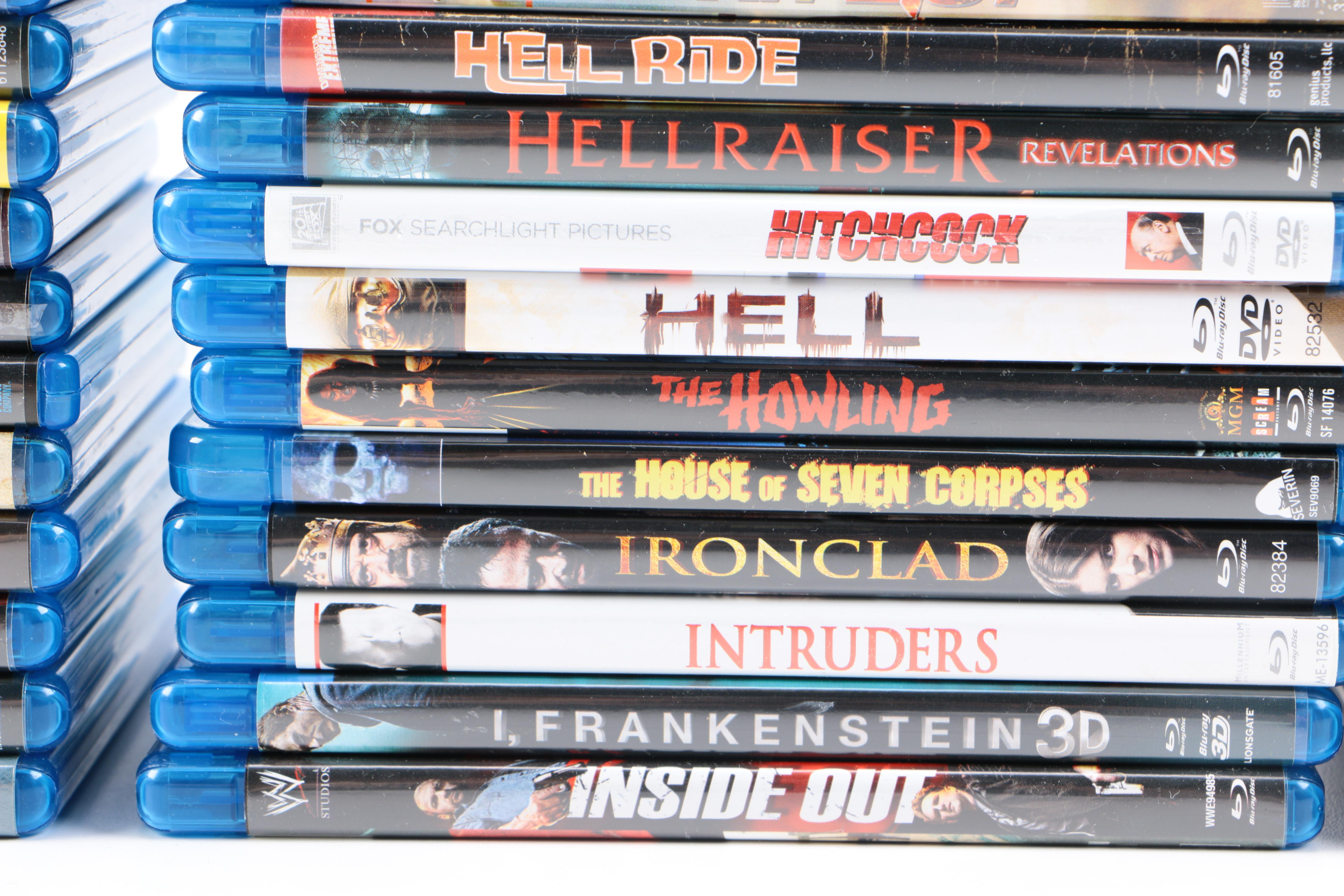 Assorted Blu-Ray Discs