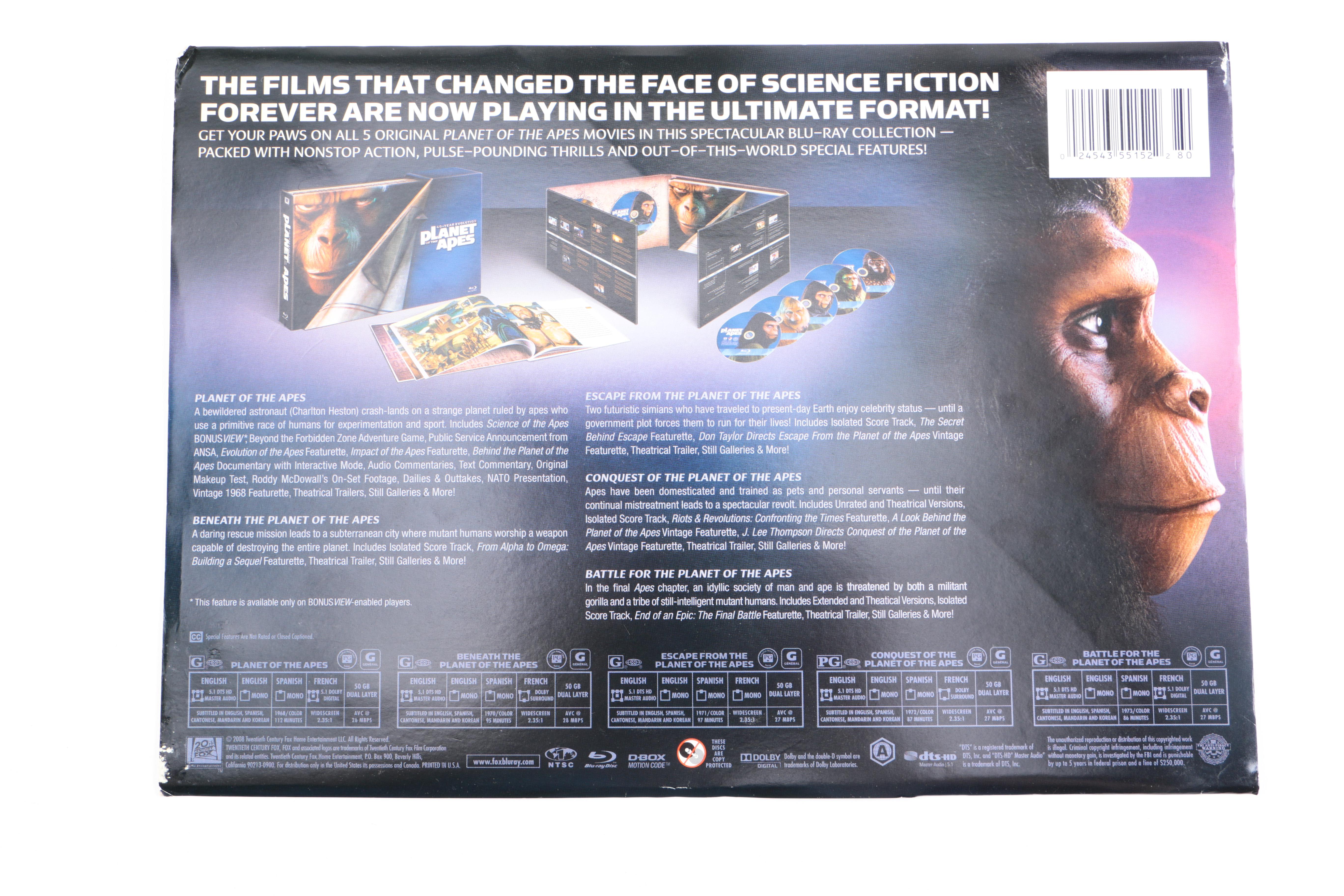 Assorted Blu-Ray Discs