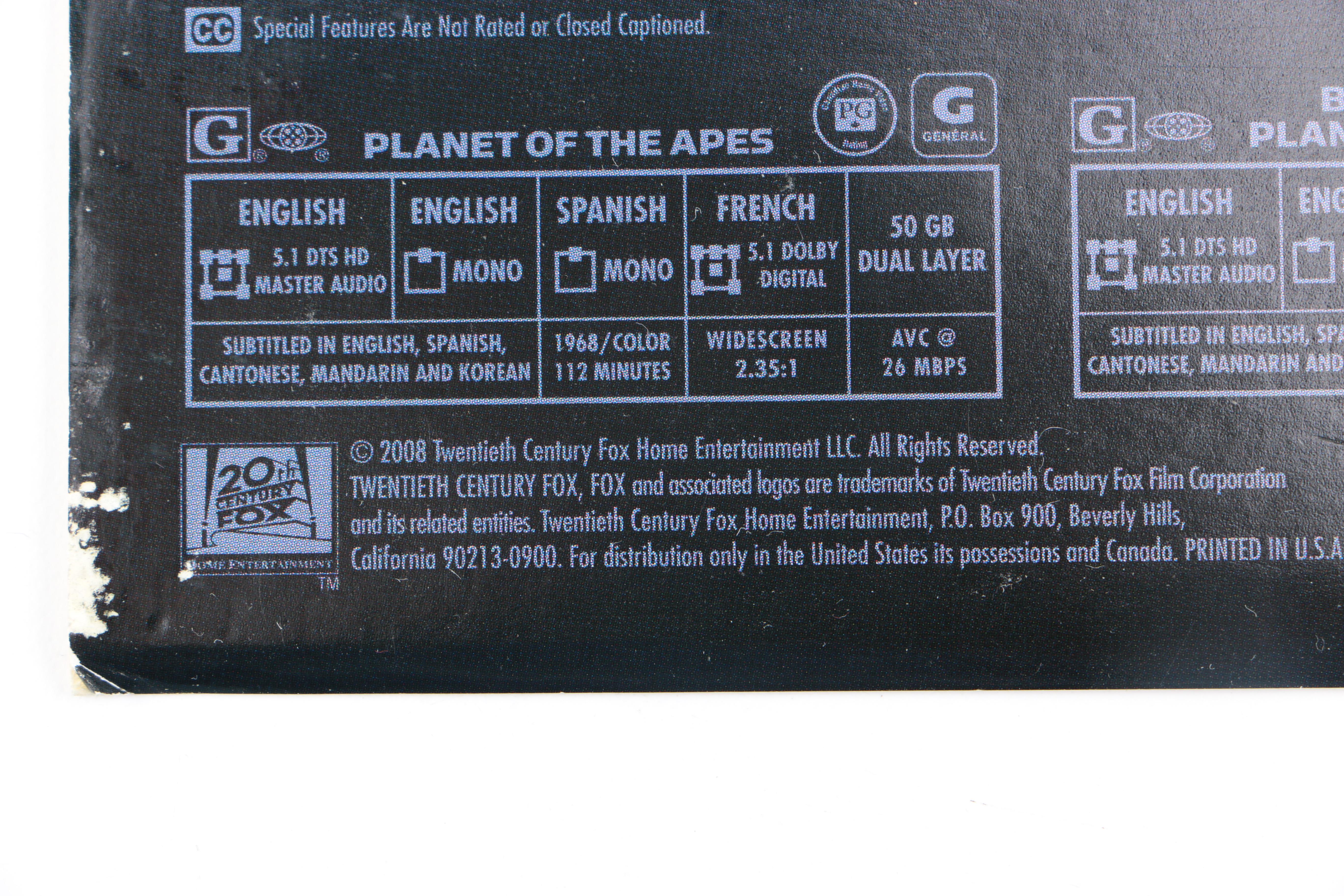 Assorted Blu-Ray Discs