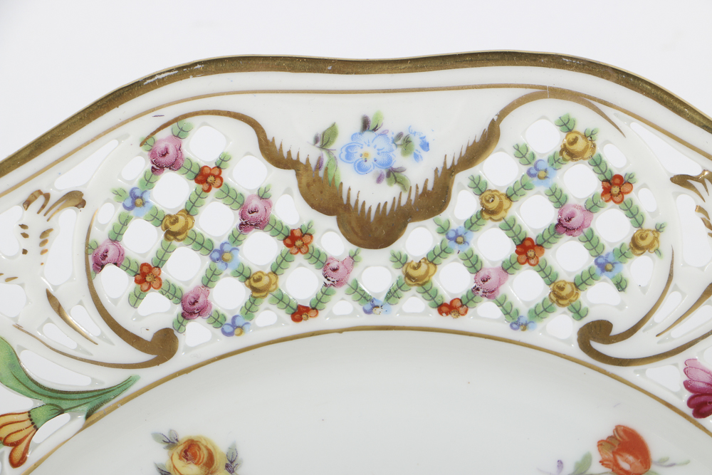 Eleven Assorted  Shumann Bavarian  Plates, "Chateau Dresden"